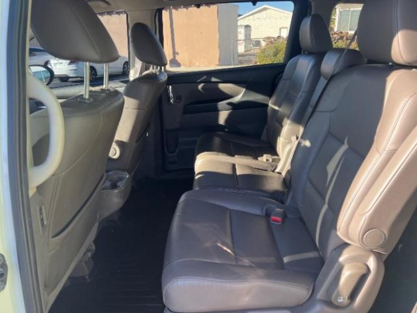 2014 White Diamond Pearl /Gray Honda Odyssey EX-L (5FNRL5H60EB) with an 3.5L V6 SOHC 24V engine, 6-Speed Automatic transmission, located at 1865 East Red Hills Pkwy, St. George, 84770, (435) 628-0023, 37.120850, -113.543640 - Photo#18