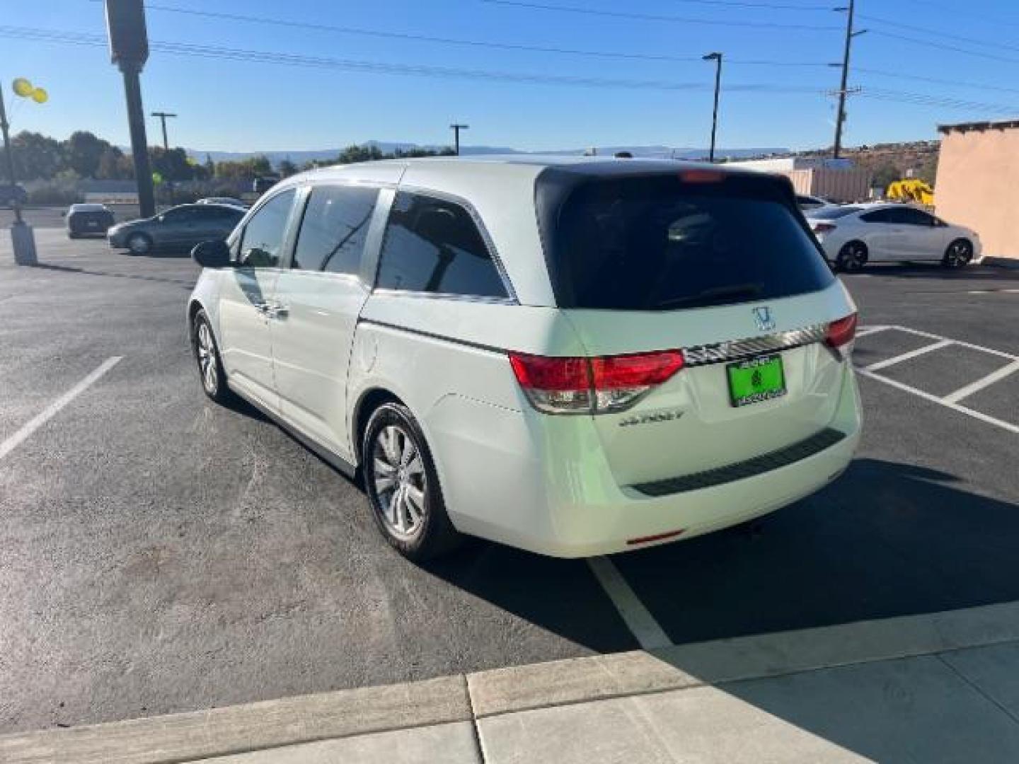 2014 White Diamond Pearl /Gray Honda Odyssey EX-L (5FNRL5H60EB) with an 3.5L V6 SOHC 24V engine, 6-Speed Automatic transmission, located at 1865 East Red Hills Pkwy, St. George, 84770, (435) 628-0023, 37.120850, -113.543640 - Photo#6