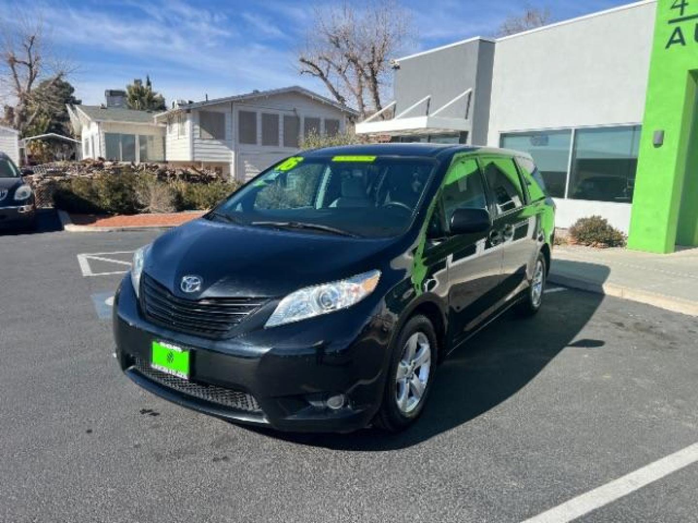 2016 Midnight Black Metal /Ash, cloth Toyota Sienna L FWD 7-Passenger V6 (5TDZK3DC7GS) with an 3.5L V6 EFI DOHC 24V engine, 5-Speed Automatic transmission, located at 940 North Main Street, Cedar City, UT, 84720, (435) 628-0023, 37.692936, -113.061897 - Photo#2