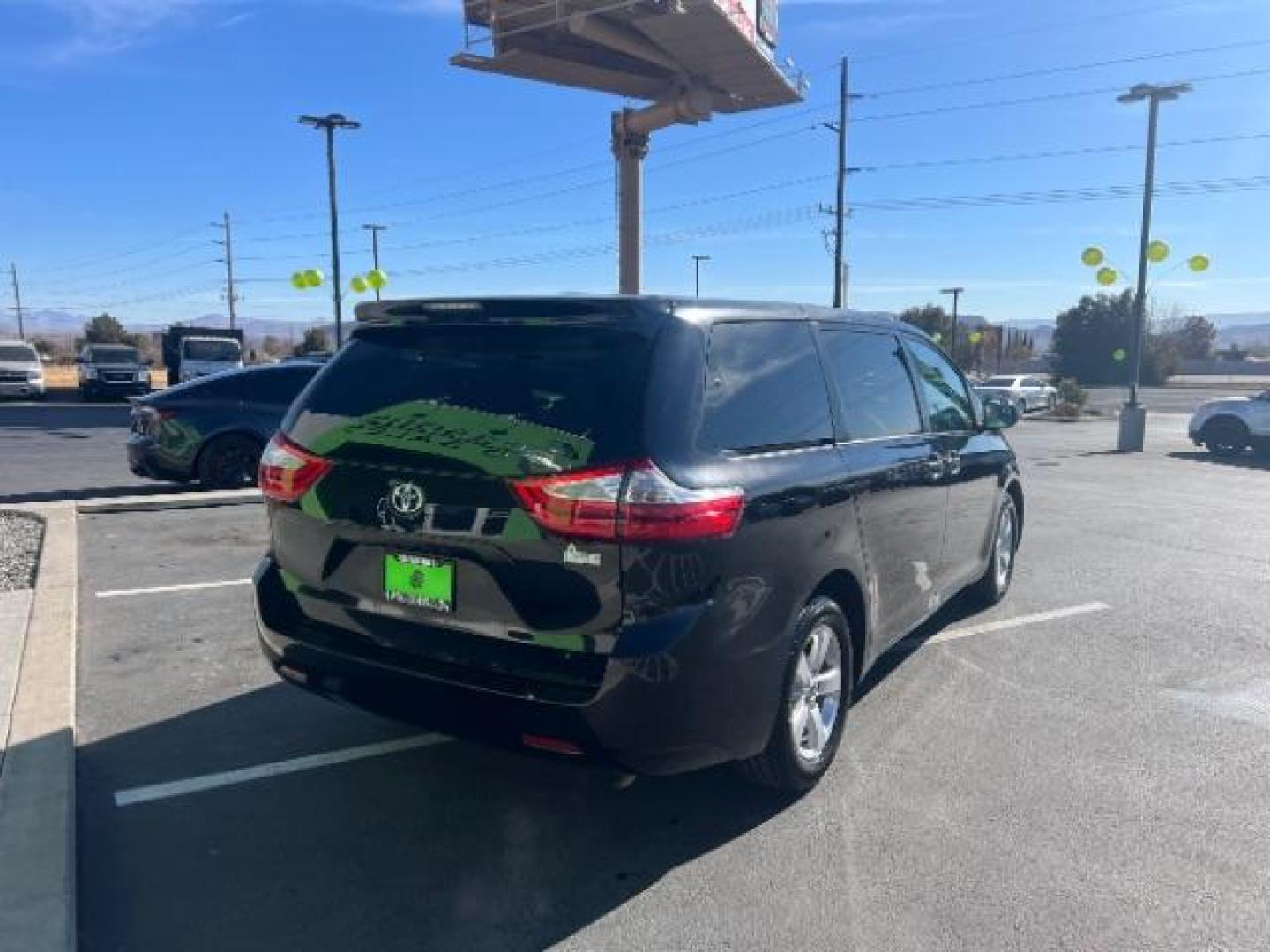 2016 Midnight Black Metal /Ash, cloth Toyota Sienna L FWD 7-Passenger V6 (5TDZK3DC7GS) with an 3.5L V6 EFI DOHC 24V engine, 5-Speed Automatic transmission, located at 940 North Main Street, Cedar City, UT, 84720, (435) 628-0023, 37.692936, -113.061897 - Photo#6