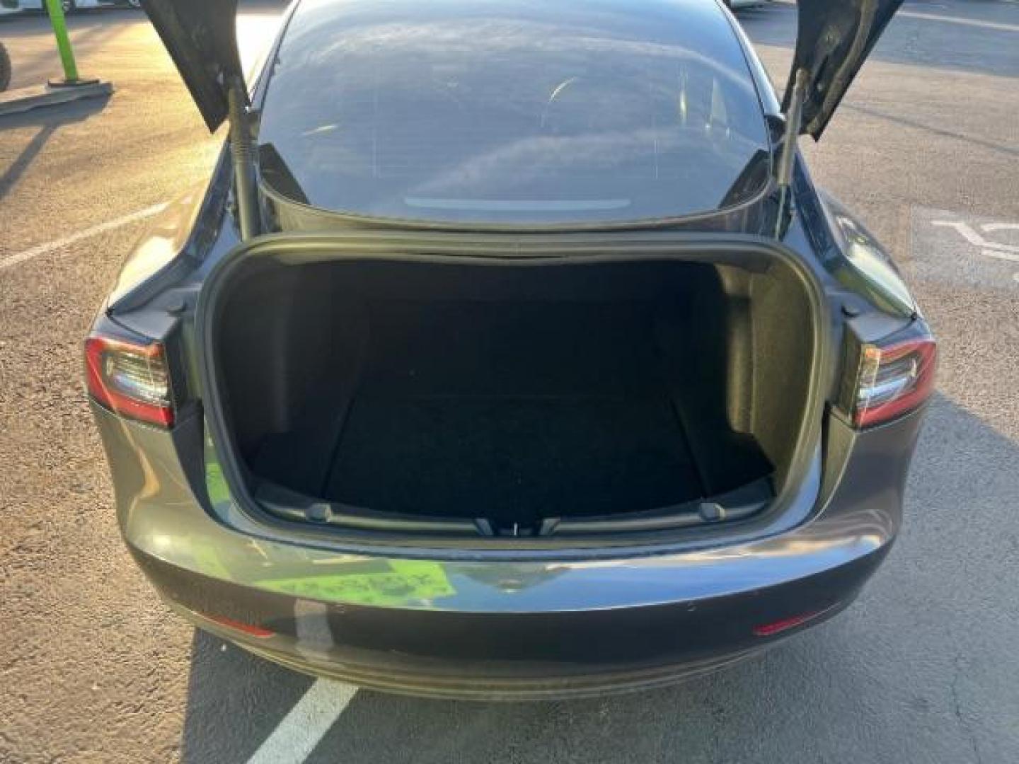 2022 Midnight Silver Metallic /All Black Tesla Model 3 Standard Range Plus (5YJ3E1EA9NF) with an ELECTRIC engine, 1-Speed Automatic transmission, located at 1865 East Red Hills Pkwy, St. George, 84770, (435) 628-0023, 37.120850, -113.543640 - Get additional $4k off the list price. *****QUALIFIES FOR EV TAX REBATE******** We are setup with IRS to file your tax rebate and get you a refund with in 72 hours. Take as cash or use as down payment. Check out the IRS website to be sure you qualify. Great condition, This has the LFP (iron) batte - Photo#26