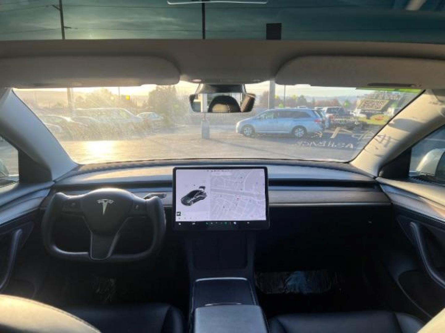 2022 Midnight Silver Metallic /All Black Tesla Model 3 Standard Range Plus (5YJ3E1EA9NF) with an ELECTRIC engine, 1-Speed Automatic transmission, located at 1865 East Red Hills Pkwy, St. George, 84770, (435) 628-0023, 37.120850, -113.543640 - Get additional $4k off the list price. *****QUALIFIES FOR EV TAX REBATE******** We are setup with IRS to file your tax rebate and get you a refund with in 72 hours. Take as cash or use as down payment. Check out the IRS website to be sure you qualify. Great condition, This has the LFP (iron) batte - Photo#27