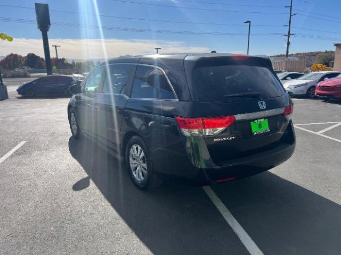 2014 Crystal Black Pearl /Gray Honda Odyssey EX-L (5FNRL5H6XEB) with an 3.5L V6 SOHC 24V engine, 6-Speed Automatic transmission, located at 940 North Main Street, Cedar City, UT, 84720, (435) 628-0023, 37.692936, -113.061897 - We specialize in helping ALL people get the best financing available. No matter your credit score, good, bad or none we can get you an amazing rate. Had a bankruptcy, divorce, or repossessions? We give you the green light to get your credit back on the road. Low down and affordable payments that fit - Photo#4