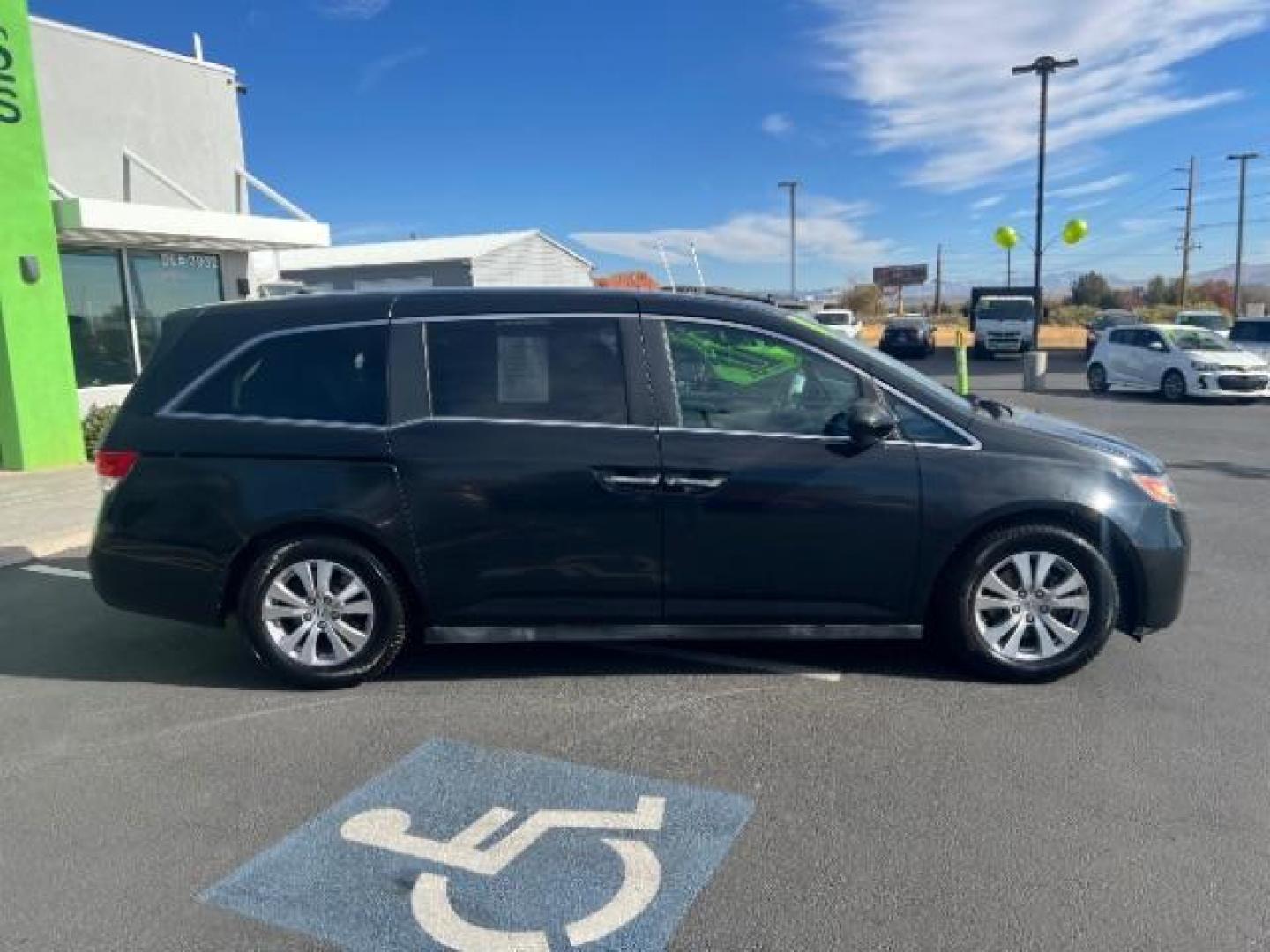 2014 Crystal Black Pearl /Gray Honda Odyssey EX-L (5FNRL5H6XEB) with an 3.5L V6 SOHC 24V engine, 6-Speed Automatic transmission, located at 940 North Main Street, Cedar City, UT, 84720, (435) 628-0023, 37.692936, -113.061897 - We specialize in helping ALL people get the best financing available. No matter your credit score, good, bad or none we can get you an amazing rate. Had a bankruptcy, divorce, or repossessions? We give you the green light to get your credit back on the road. Low down and affordable payments that fit - Photo#7