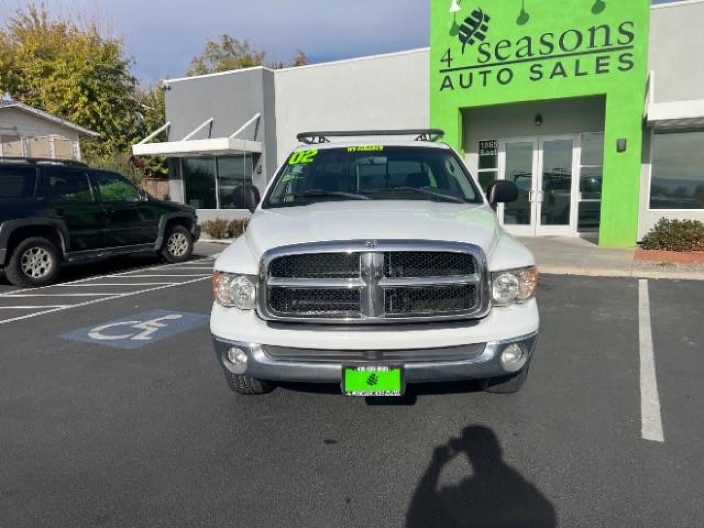 2002 Bright White /Dark Slate Gray Cloth Interior Dodge Ram 1500 ST Quad Cab Short Bed 2WD (3D7HA18N22G) with an 4.7L V8 SOHC 16V engine, 4-Speed Automatic transmission, located at 1865 East Red Hills Pkwy, St. George, 84770, (435) 628-0023, 37.120850, -113.543640 - We specialize in helping ALL people get the best financing available. No matter your credit score, good, bad or none we can get you an amazing rate. Had a bankruptcy, divorce, or repossessions? We give you the green light to get your credit back on the road. Low down and affordable payments that fit - Photo#1