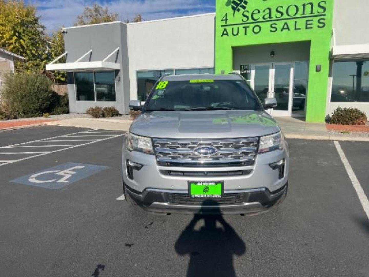 2018 Ingot Silver Metallic /Ebony Black, leather Ford Explorer Limited FWD (1FM5K7F86JG) with an 3.5L V6 DOHC 24V engine, 6-Speed Automatic transmission, located at 1865 East Red Hills Pkwy, St. George, 84770, (435) 628-0023, 37.120850, -113.543640 - We specialize in helping ALL people get the best financing available. No matter your credit score, good, bad or none we can get you an amazing rate. Had a bankruptcy, divorce, or repossessions? We give you the green light to get your credit back on the road. Low down and affordable payments that fit - Photo#1