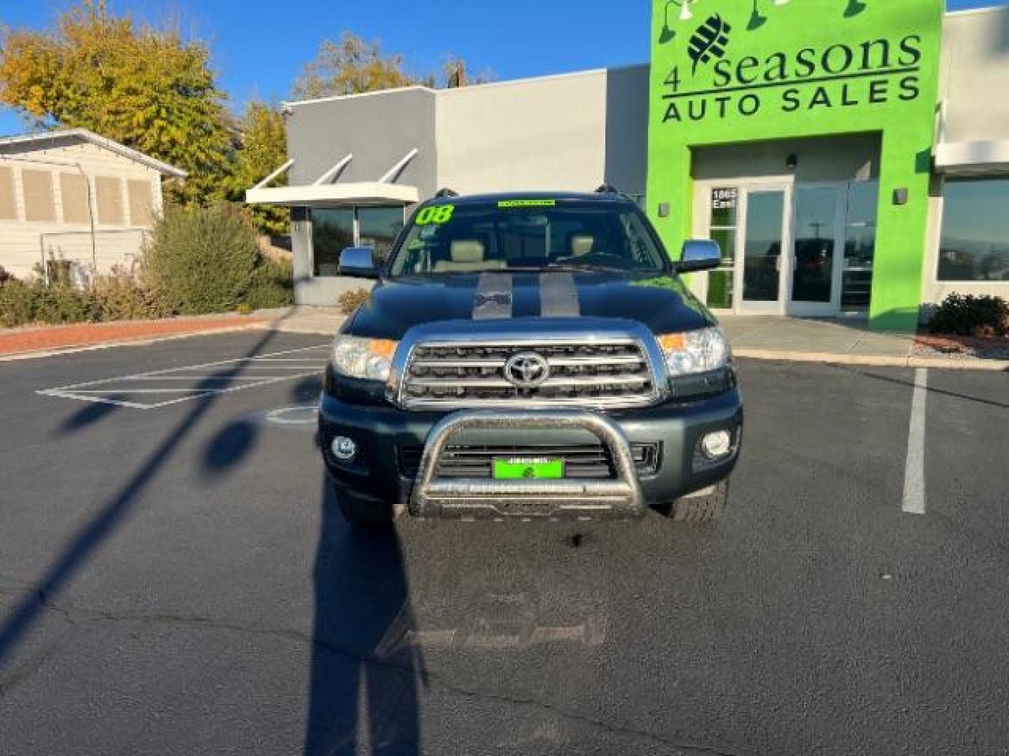 2008 Timberland Mica /Sand Beige Leather Interior Toyota Sequoia Plantium 2WD (5TDZY67A78S) with an 4.7L V8 DOHC 32V engine, 6-Speed Automatic transmission, located at 1865 East Red Hills Pkwy, St. George, 84770, (435) 628-0023, 37.120850, -113.543640 - We specialize in helping ALL people get the best financing available. No matter your credit score, good, bad or none we can get you an amazing rate. Had a bankruptcy, divorce, or repossessions? We give you the green light to get your credit back on the road. Low down and affordable payments that fit - Photo#1