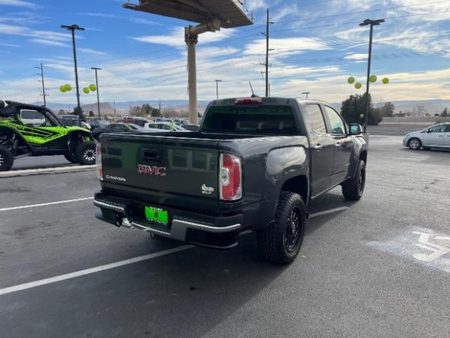 2016 Cyber Gray Metallic /Cocoa/Dune, leather GMC Canyon SLT Crew Cab 2WD (1GTG5DE36G1) with an 3.6L V6 DOHC 24V engine, 6-Speed Automatic transmission, located at 1865 East Red Hills Pkwy, St. George, 84770, (435) 628-0023, 37.120850, -113.543640 - We specialize in helping ALL people get the best financing available. No matter your credit score, good, bad or none we can get you an amazing rate. Had a bankruptcy, divorce, or repossessions? We give you the green light to get your credit back on the road. Low down and affordable payments that fit - Photo#7