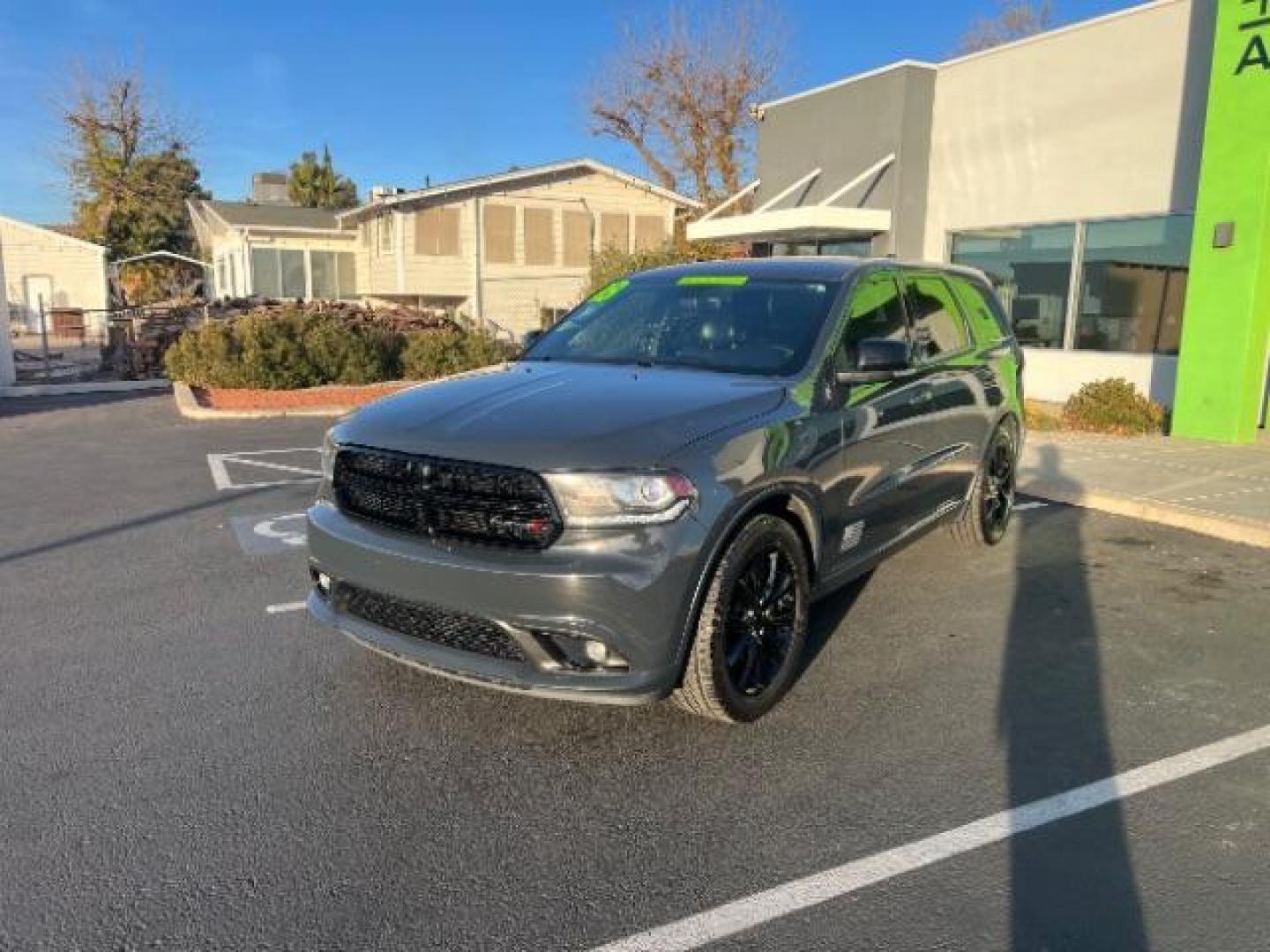 2018 Bruiser Grey Clear Coat /Black, leather/sueded microfiber Dodge Durango GT 2WD (1C4RDHDG4JC) with an 3.6L V6 DOHC 24V engine, 8-Speed Automatic transmission, located at 1865 East Red Hills Pkwy, St. George, 84770, (435) 628-0023, 37.120850, -113.543640 - Photo#2