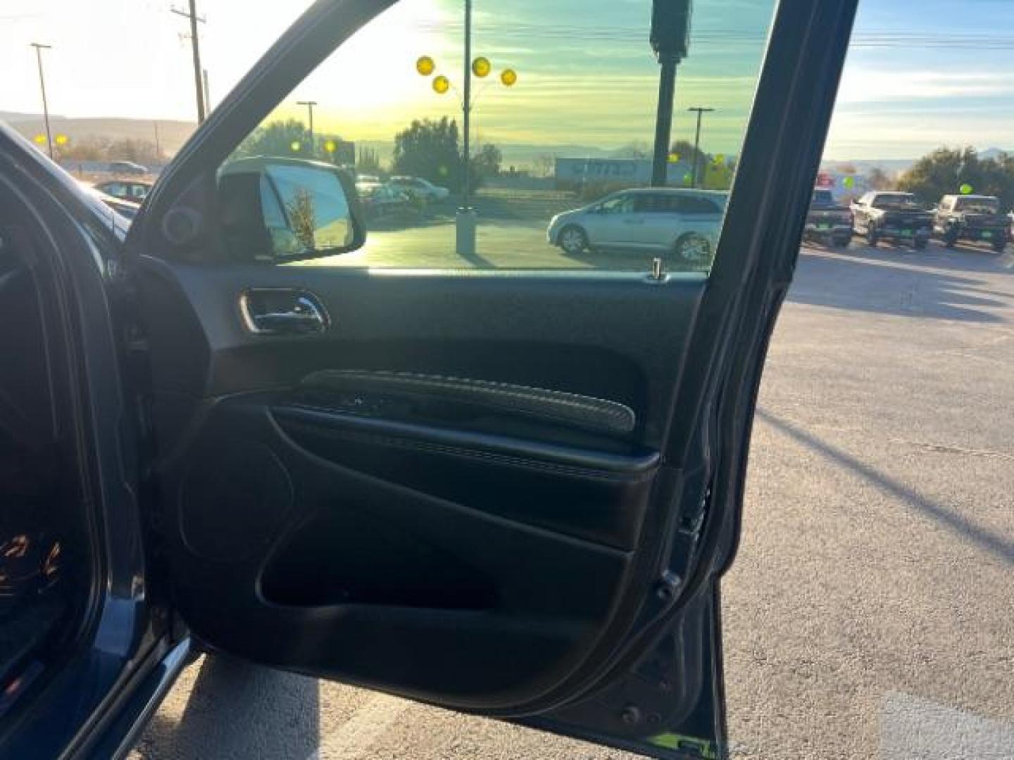 2018 Bruiser Grey Clear Coat /Black, leather/sueded microfiber Dodge Durango GT 2WD (1C4RDHDG4JC) with an 3.6L V6 DOHC 24V engine, 8-Speed Automatic transmission, located at 1865 East Red Hills Pkwy, St. George, 84770, (435) 628-0023, 37.120850, -113.543640 - We specialize in helping ALL people get the best financing available. No matter your credit score, good, bad or none we can get you an amazing rate. Had a bankruptcy, divorce, or repossessions? We give you the green light to get your credit back on the road. Low down and affordable payments that fit - Photo#31