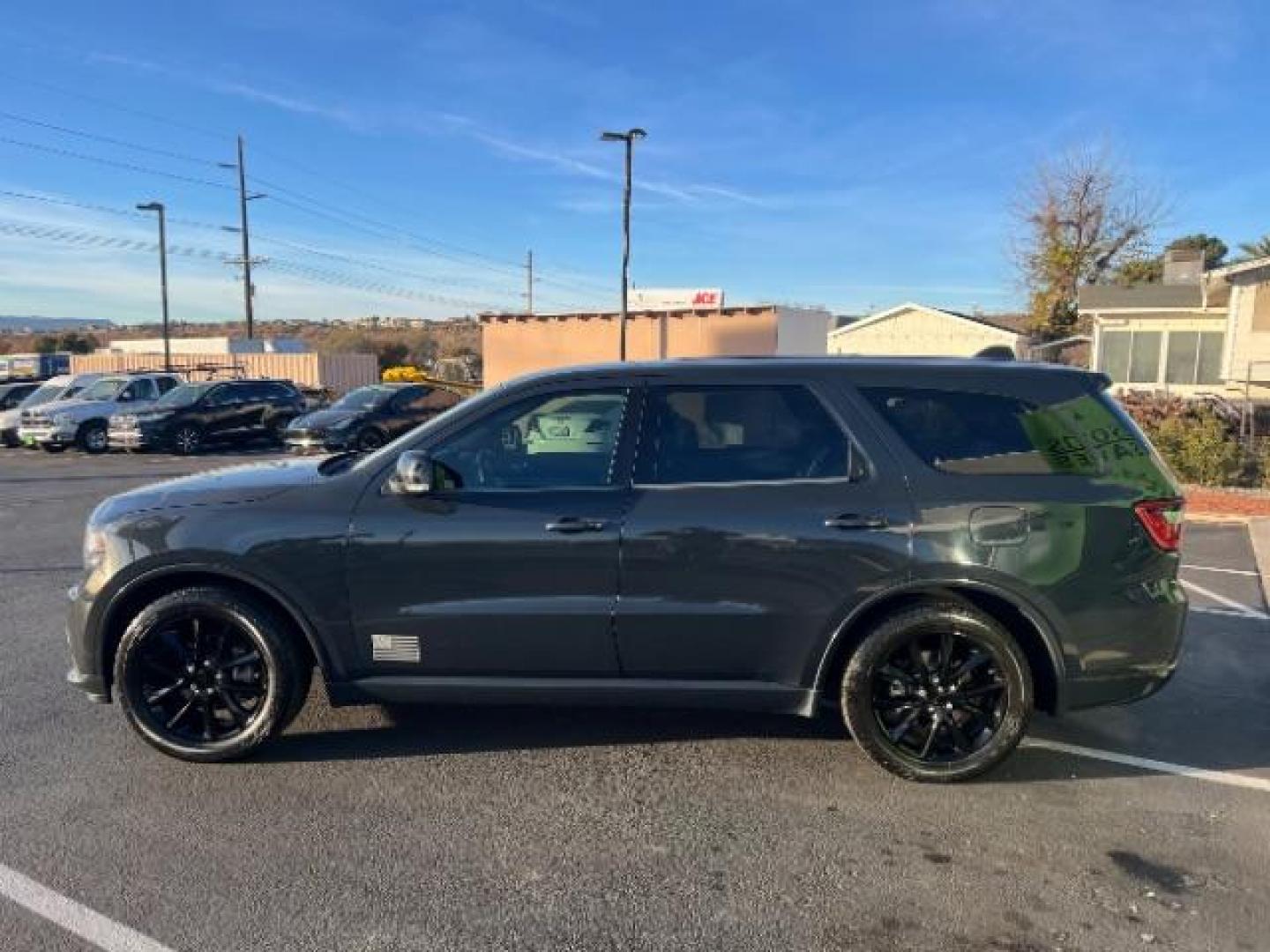 2018 Bruiser Grey Clear Coat /Black, leather/sueded microfiber Dodge Durango GT 2WD (1C4RDHDG4JC) with an 3.6L V6 DOHC 24V engine, 8-Speed Automatic transmission, located at 1865 East Red Hills Pkwy, St. George, 84770, (435) 628-0023, 37.120850, -113.543640 - We specialize in helping ALL people get the best financing available. No matter your credit score, good, bad or none we can get you an amazing rate. Had a bankruptcy, divorce, or repossessions? We give you the green light to get your credit back on the road. Low down and affordable payments that fit - Photo#3