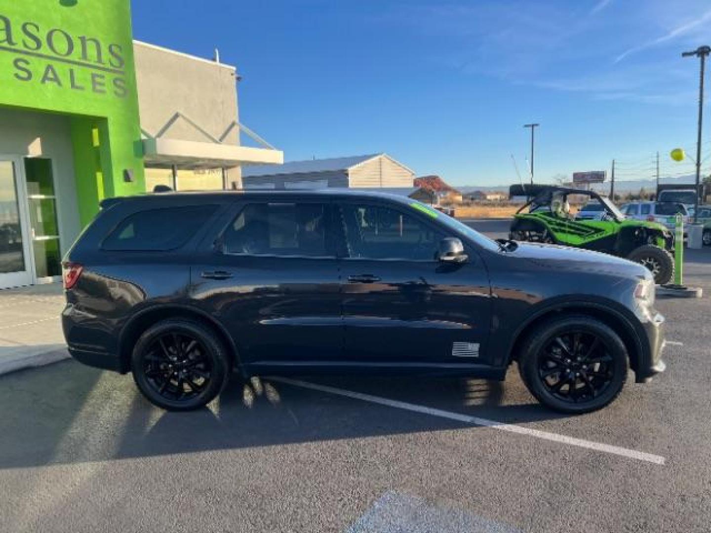 2018 Bruiser Grey Clear Coat /Black, leather/sueded microfiber Dodge Durango GT 2WD (1C4RDHDG4JC) with an 3.6L V6 DOHC 24V engine, 8-Speed Automatic transmission, located at 1865 East Red Hills Pkwy, St. George, 84770, (435) 628-0023, 37.120850, -113.543640 - We specialize in helping ALL people get the best financing available. No matter your credit score, good, bad or none we can get you an amazing rate. Had a bankruptcy, divorce, or repossessions? We give you the green light to get your credit back on the road. Low down and affordable payments that fit - Photo#7