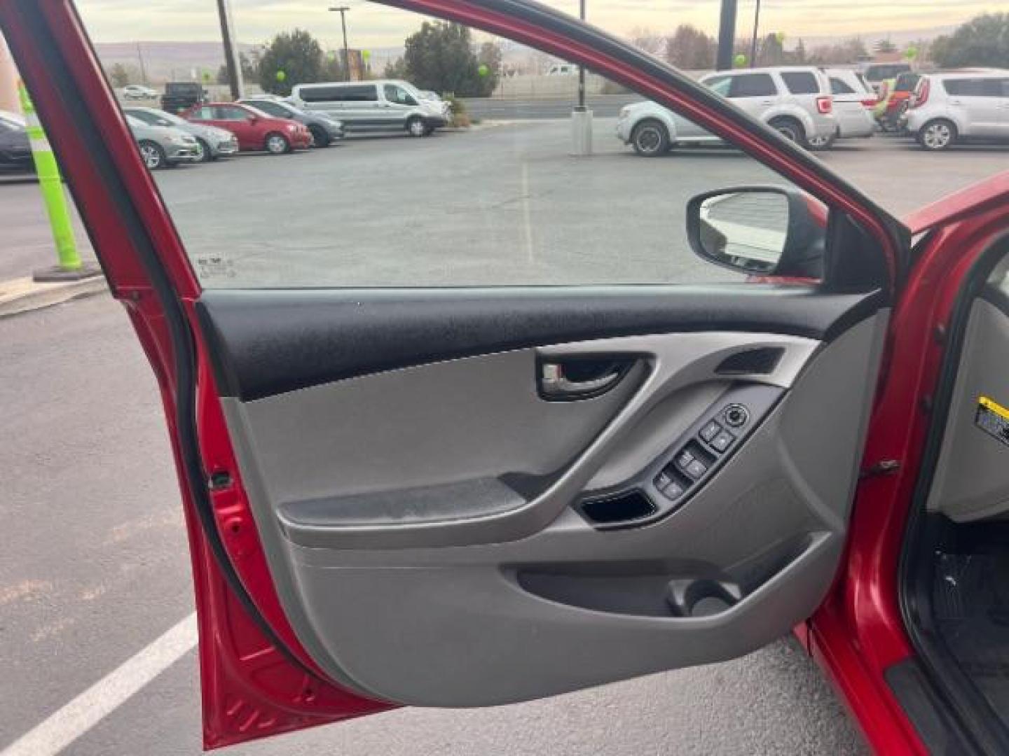 2016 Geranium Red /Black Leather, leather Hyundai Elantra Limited (KMHDH4AE5GU) with an 1.8L L4 DOHC 16V engine, 6-Speed Automatic transmission, located at 940 North Main Street, Cedar City, UT, 84720, (435) 628-0023, 37.692936, -113.061897 - We specialize in helping ALL people get the best financing available. No matter your credit score, good, bad or none we can get you an amazing rate. Had a bankruptcy, divorce, or repossessions? We give you the green light to get your credit back on the road. Low down and affordable payments that fit - Photo#14