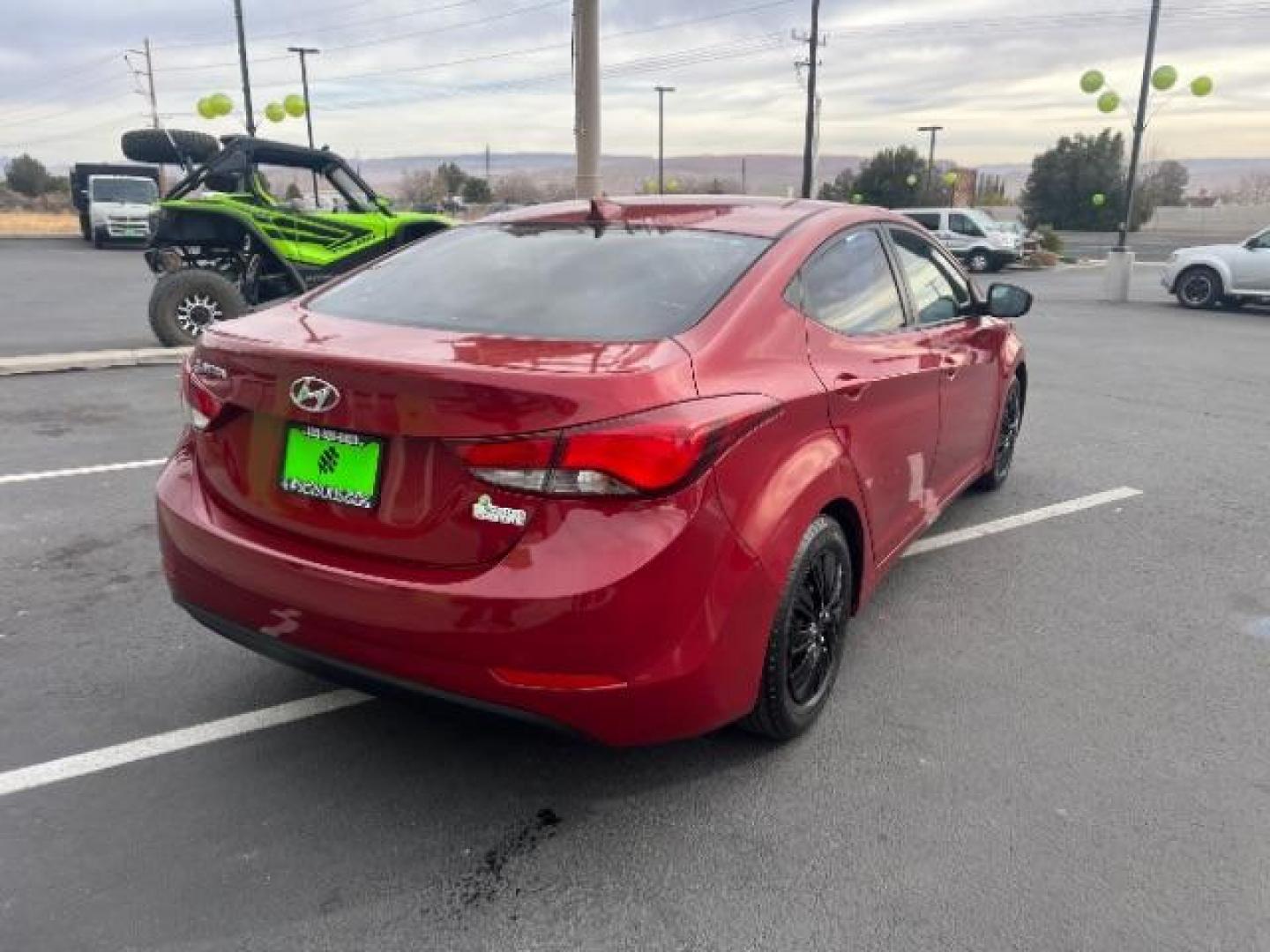 2016 Geranium Red /Black Leather, leather Hyundai Elantra Limited (KMHDH4AE5GU) with an 1.8L L4 DOHC 16V engine, 6-Speed Automatic transmission, located at 940 North Main Street, Cedar City, UT, 84720, (435) 628-0023, 37.692936, -113.061897 - We specialize in helping ALL people get the best financing available. No matter your credit score, good, bad or none we can get you an amazing rate. Had a bankruptcy, divorce, or repossessions? We give you the green light to get your credit back on the road. Low down and affordable payments that fit - Photo#6