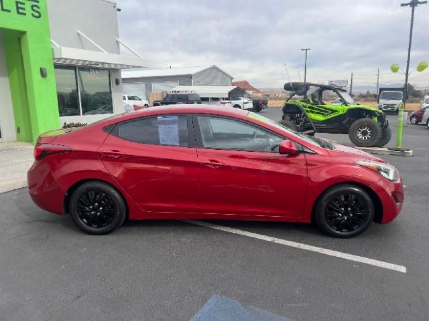 2016 Geranium Red /Black Leather, leather Hyundai Elantra Limited (KMHDH4AE5GU) with an 1.8L L4 DOHC 16V engine, 6-Speed Automatic transmission, located at 940 North Main Street, Cedar City, UT, 84720, (435) 628-0023, 37.692936, -113.061897 - We specialize in helping ALL people get the best financing available. No matter your credit score, good, bad or none we can get you an amazing rate. Had a bankruptcy, divorce, or repossessions? We give you the green light to get your credit back on the road. Low down and affordable payments that fit - Photo#7