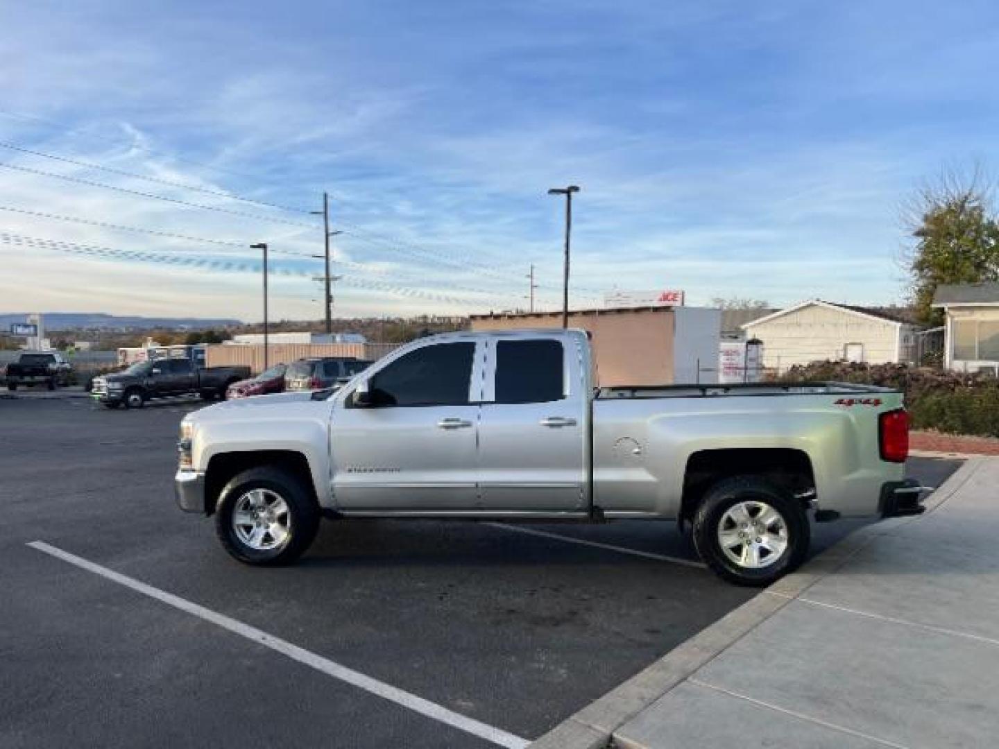 2019 Silver Ice Metallic /Jet Black, cloth Chevrolet Silverado 1500 Work Truck Double Cab 4WD (2GCVKPEC9K1) with an 5.3L V8 OHV 16V engine, 6-Speed Automatic transmission, located at 940 North Main Street, Cedar City, UT, 84720, (435) 628-0023, 37.692936, -113.061897 - We specialize in helping ALL people get the best financing available. No matter your credit score, good, bad or none we can get you an amazing rate. Had a bankruptcy, divorce, or repossessions? We give you the green light to get your credit back on the road. Low down and affordable payments that fit - Photo#3