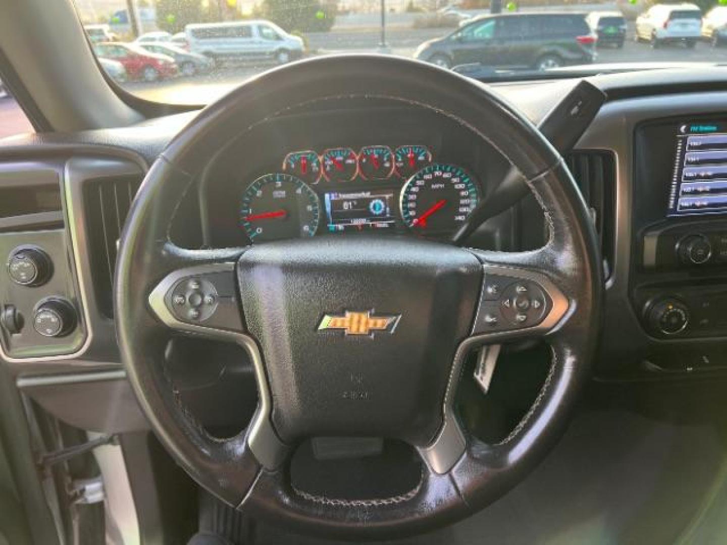 2019 Silver Ice Metallic /Jet Black, cloth Chevrolet Silverado 1500 Work Truck Double Cab 4WD (2GCVKPEC9K1) with an 5.3L V8 OHV 16V engine, 6-Speed Automatic transmission, located at 940 North Main Street, Cedar City, UT, 84720, (435) 628-0023, 37.692936, -113.061897 - We specialize in helping ALL people get the best financing available. No matter your credit score, good, bad or none we can get you an amazing rate. Had a bankruptcy, divorce, or repossessions? We give you the green light to get your credit back on the road. Low down and affordable payments that fit - Photo#16