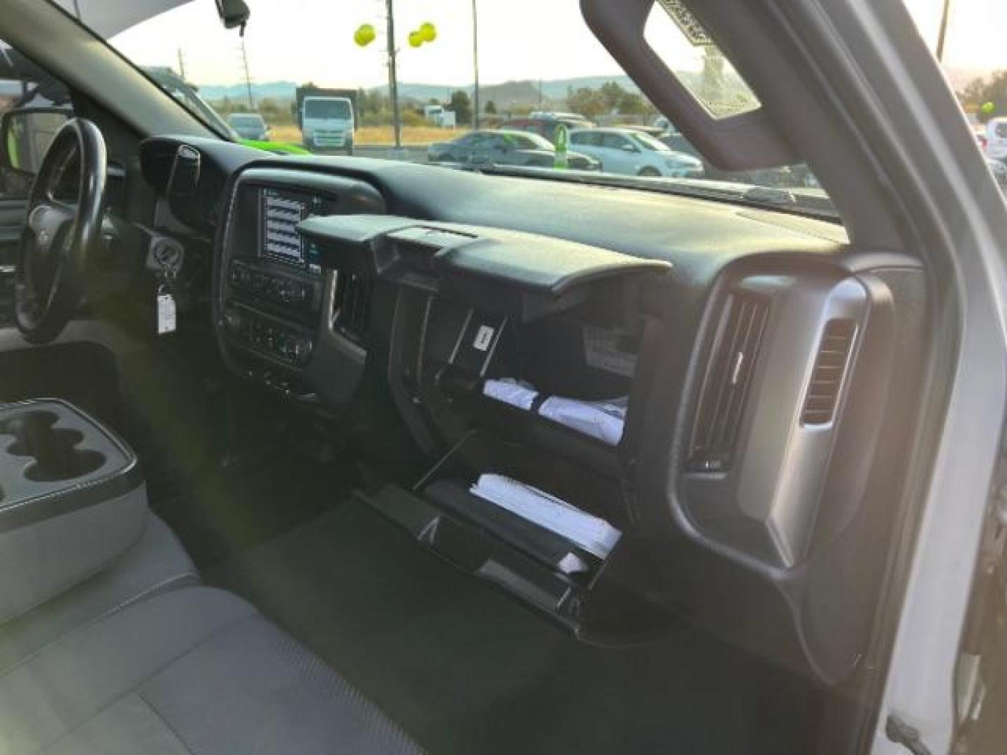 2019 Silver Ice Metallic /Jet Black, cloth Chevrolet Silverado 1500 Work Truck Double Cab 4WD (2GCVKPEC9K1) with an 5.3L V8 OHV 16V engine, 6-Speed Automatic transmission, located at 940 North Main Street, Cedar City, UT, 84720, (435) 628-0023, 37.692936, -113.061897 - We specialize in helping ALL people get the best financing available. No matter your credit score, good, bad or none we can get you an amazing rate. Had a bankruptcy, divorce, or repossessions? We give you the green light to get your credit back on the road. Low down and affordable payments that fit - Photo#27