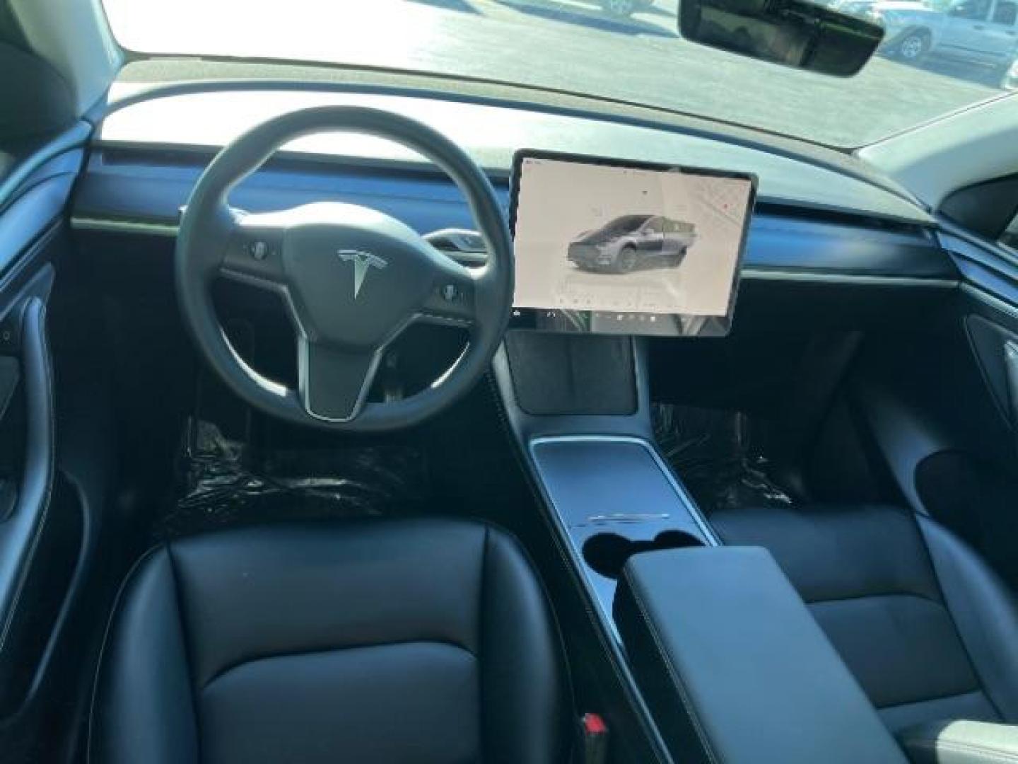 2022 Grey /Black Tesla Model Y Long Range (7SAYGAEE1NF) with an Electric engine, 1 Speed-Automatic transmission, located at 1865 East Red Hills Pkwy, St. George, 84770, (435) 628-0023, 37.120850, -113.543640 - Photo#12