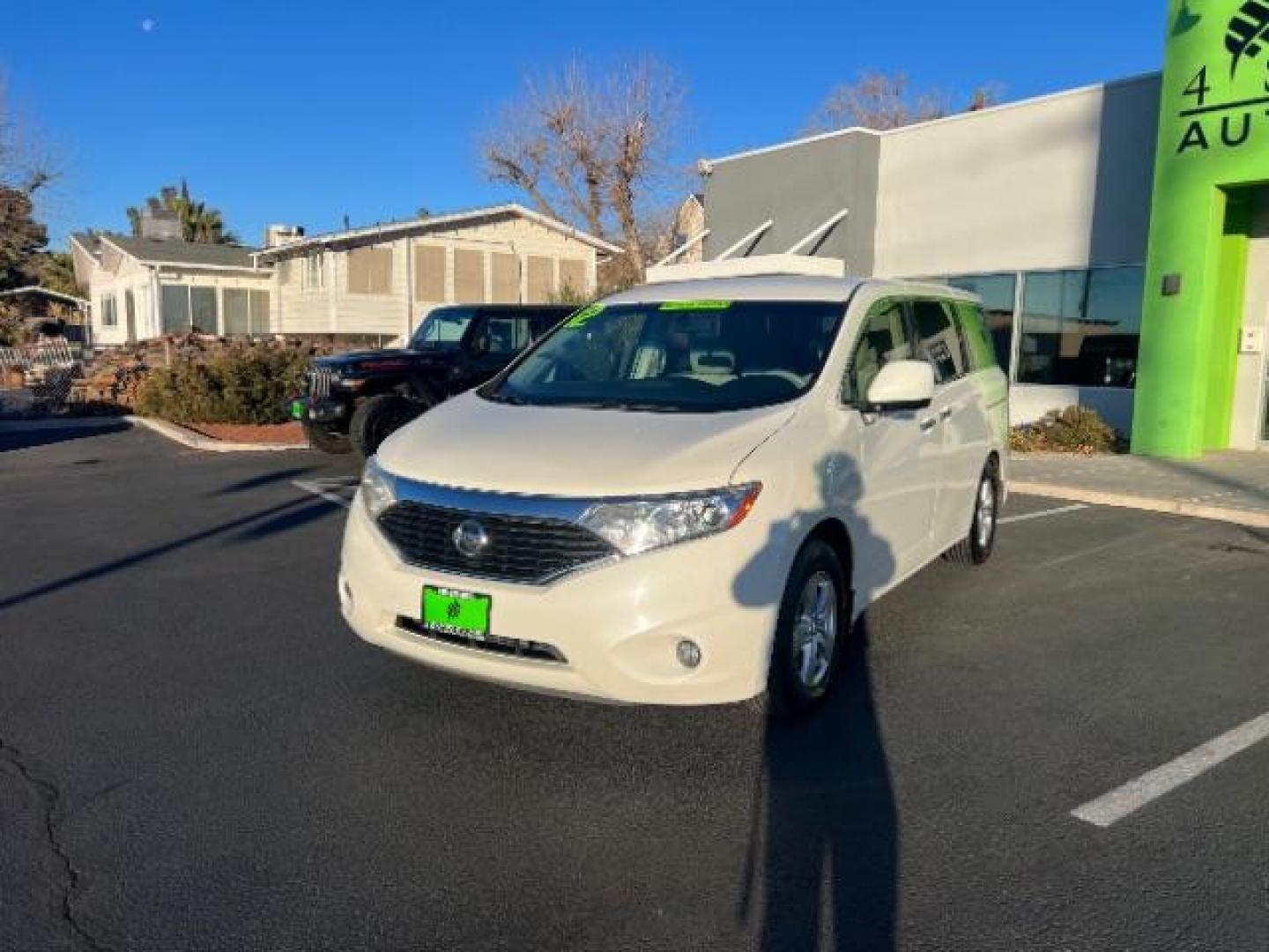 2012 White Pearl /Beige Cloth Interior Nissan Quest 3.5 SV (JN8AE2KP0C9) with an 3.5L V6 DOHC 24V engine, Continuously Variable Transmission transmission, located at 1865 East Red Hills Pkwy, St. George, 84770, (435) 628-0023, 37.120850, -113.543640 - Photo#2