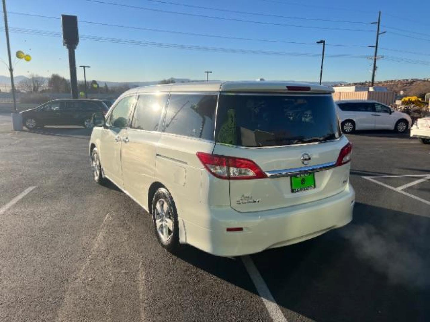 2012 White Pearl /Beige Cloth Interior Nissan Quest 3.5 SV (JN8AE2KP0C9) with an 3.5L V6 DOHC 24V engine, Continuously Variable Transmission transmission, located at 1865 East Red Hills Pkwy, St. George, 84770, (435) 628-0023, 37.120850, -113.543640 - Photo#4