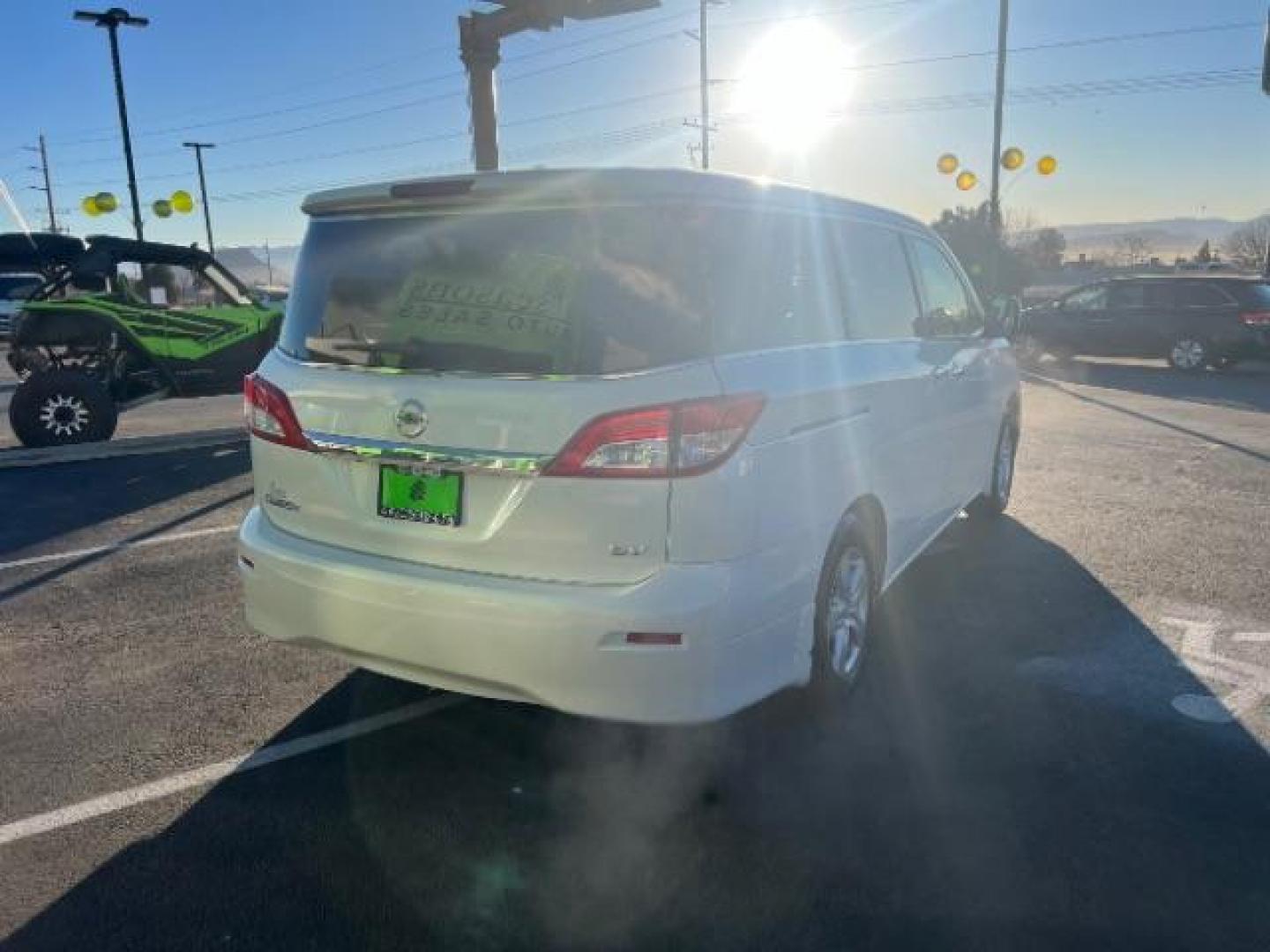 2012 White Pearl /Beige Cloth Interior Nissan Quest 3.5 SV (JN8AE2KP0C9) with an 3.5L V6 DOHC 24V engine, Continuously Variable Transmission transmission, located at 1865 East Red Hills Pkwy, St. George, 84770, (435) 628-0023, 37.120850, -113.543640 - Photo#6