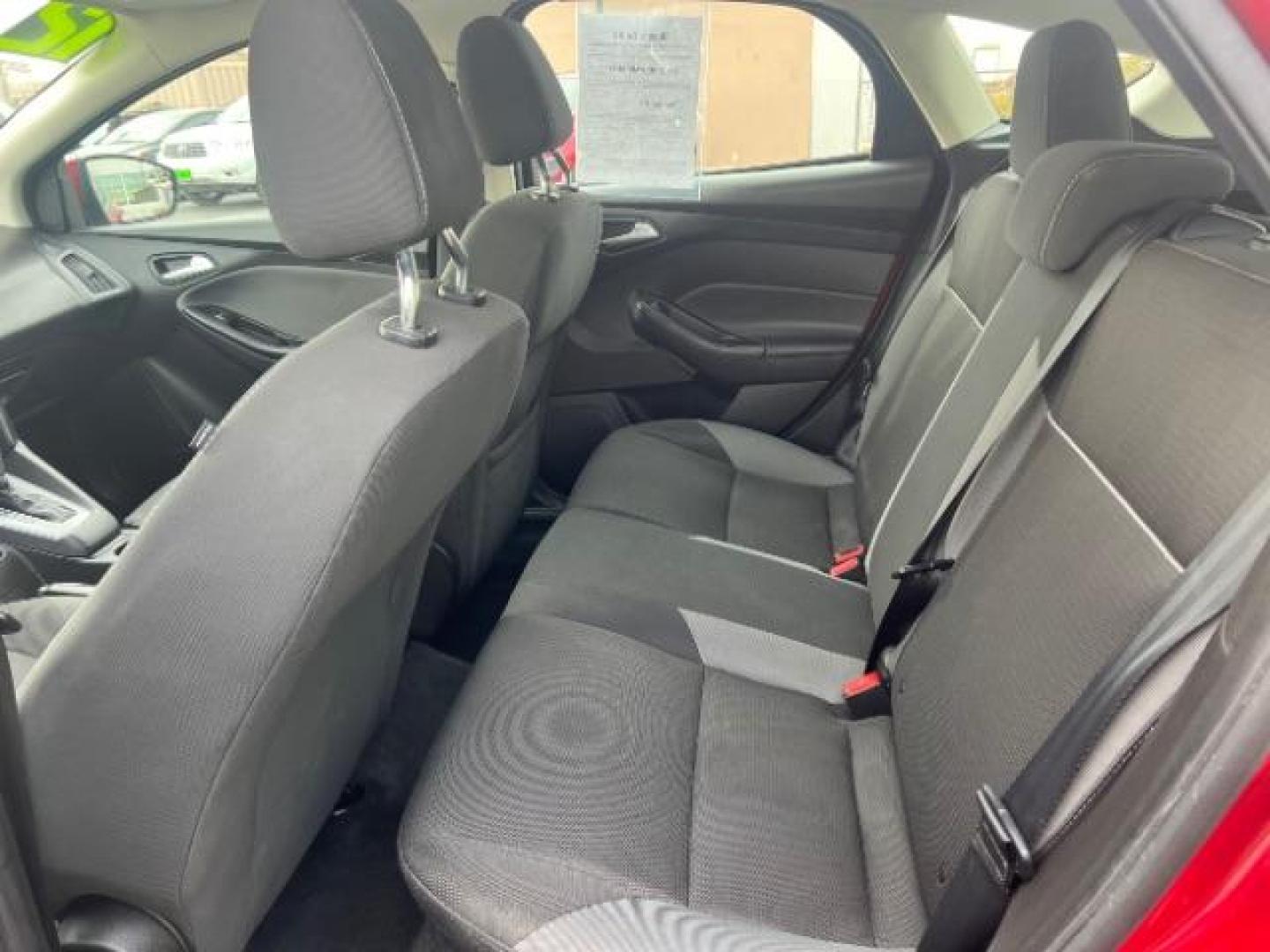 2012 Race Red /Charcoal Black/Metal Gray Cloth Interior Ford Focus SE (1FAHP3K22CL) with an 2.0L L4 DOHC 16V engine, located at 940 North Main Street, Cedar City, UT, 84720, (435) 628-0023, 37.692936, -113.061897 - We specialize in helping ALL people get the best financing available. No matter your credit score, good, bad or none we can get you an amazing rate. Had a bankruptcy, divorce, or repossessions? We give you the green light to get your credit back on the road. Low down and affordable payments that fit - Photo#20