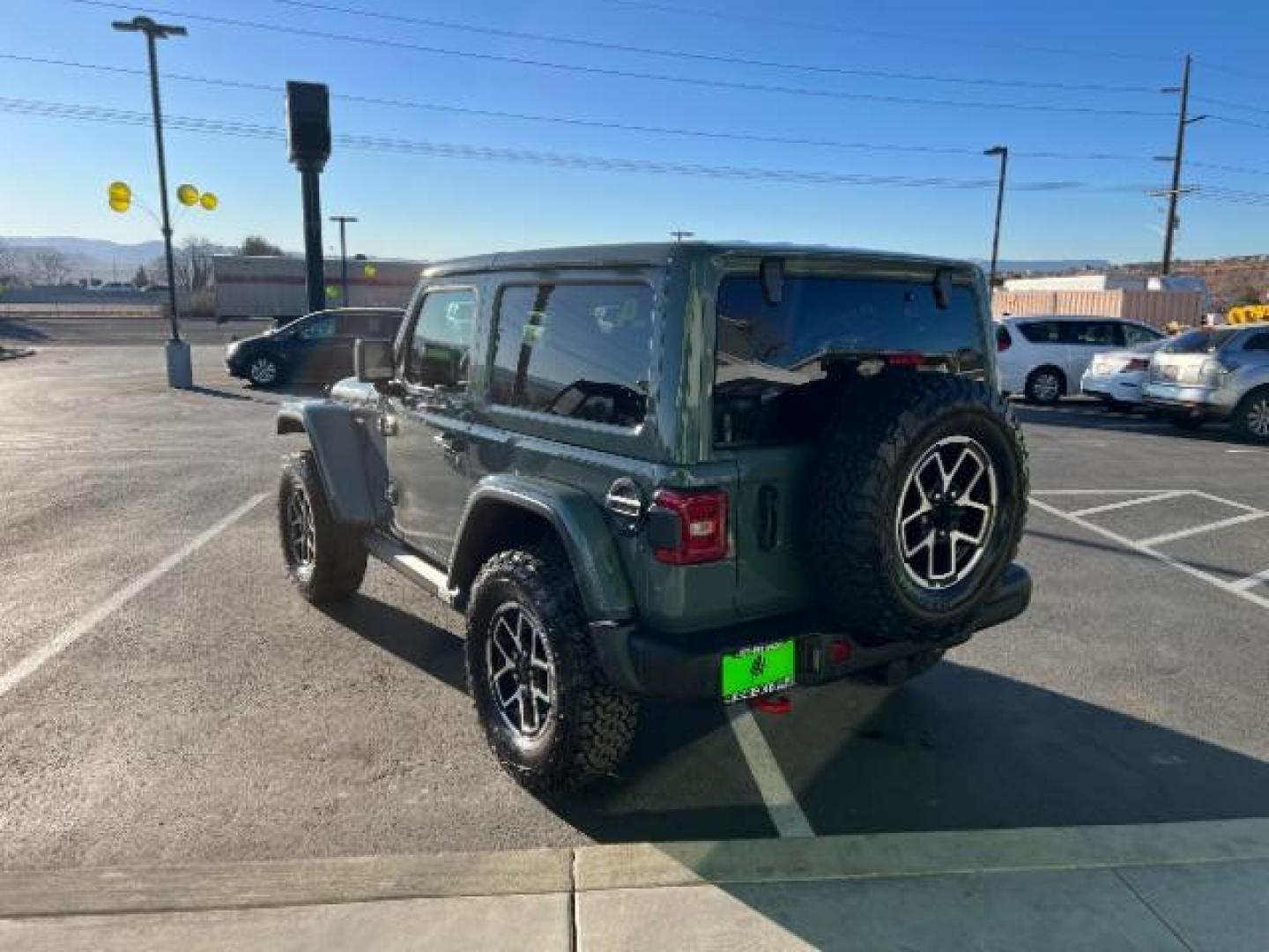 2024 Anvil Clear Coat /Black Jeep Wrangler Rubicon (1C4PJXCG6RW) with an 3.6L V6 DOHC 24V engine, 6-Speed Manual transmission, located at 1865 East Red Hills Pkwy, St. George, 84770, (435) 628-0023, 37.120850, -113.543640 - Beautiful near new, rare 2Dr RUBICON X, With flat tow hitch installed. Leather, heated seats, Loaded! Quick Order Package 24Y Rubicon X - Photo#4