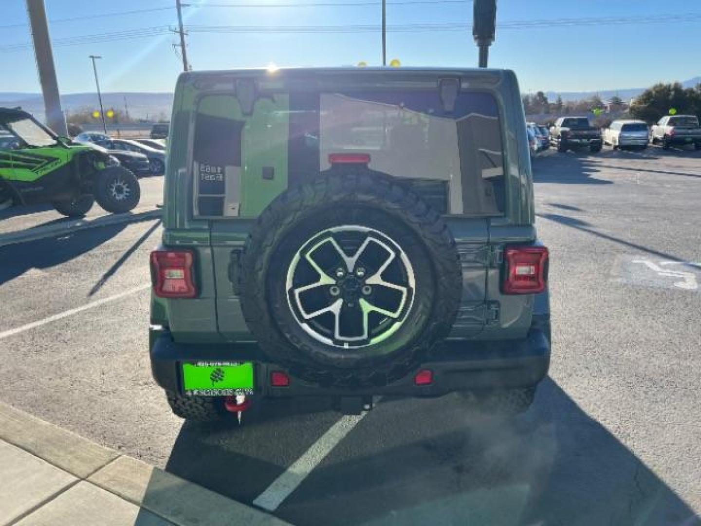 2024 Anvil Clear Coat /Black Jeep Wrangler Rubicon (1C4PJXCG6RW) with an 3.6L V6 DOHC 24V engine, 6-Speed Manual transmission, located at 1865 East Red Hills Pkwy, St. George, 84770, (435) 628-0023, 37.120850, -113.543640 - Beautiful near new, rare 2Dr RUBICON X, With flat tow hitch installed. Leather, heated seats, Loaded! Quick Order Package 24Y Rubicon X - Photo#5