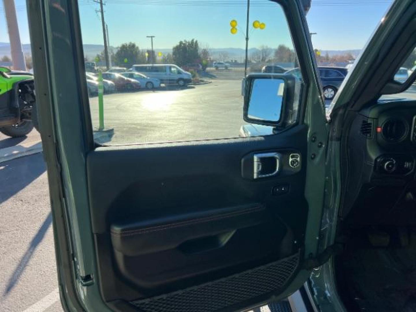 2024 Anvil Clear Coat /Black Jeep Wrangler Rubicon (1C4PJXCG6RW) with an 3.6L V6 DOHC 24V engine, 6-Speed Manual transmission, located at 1865 East Red Hills Pkwy, St. George, 84770, (435) 628-0023, 37.120850, -113.543640 - Beautiful near new, rare 2Dr RUBICON X, With flat tow hitch installed. Leather, heated seats, Loaded! Quick Order Package 24Y Rubicon X - Photo#14