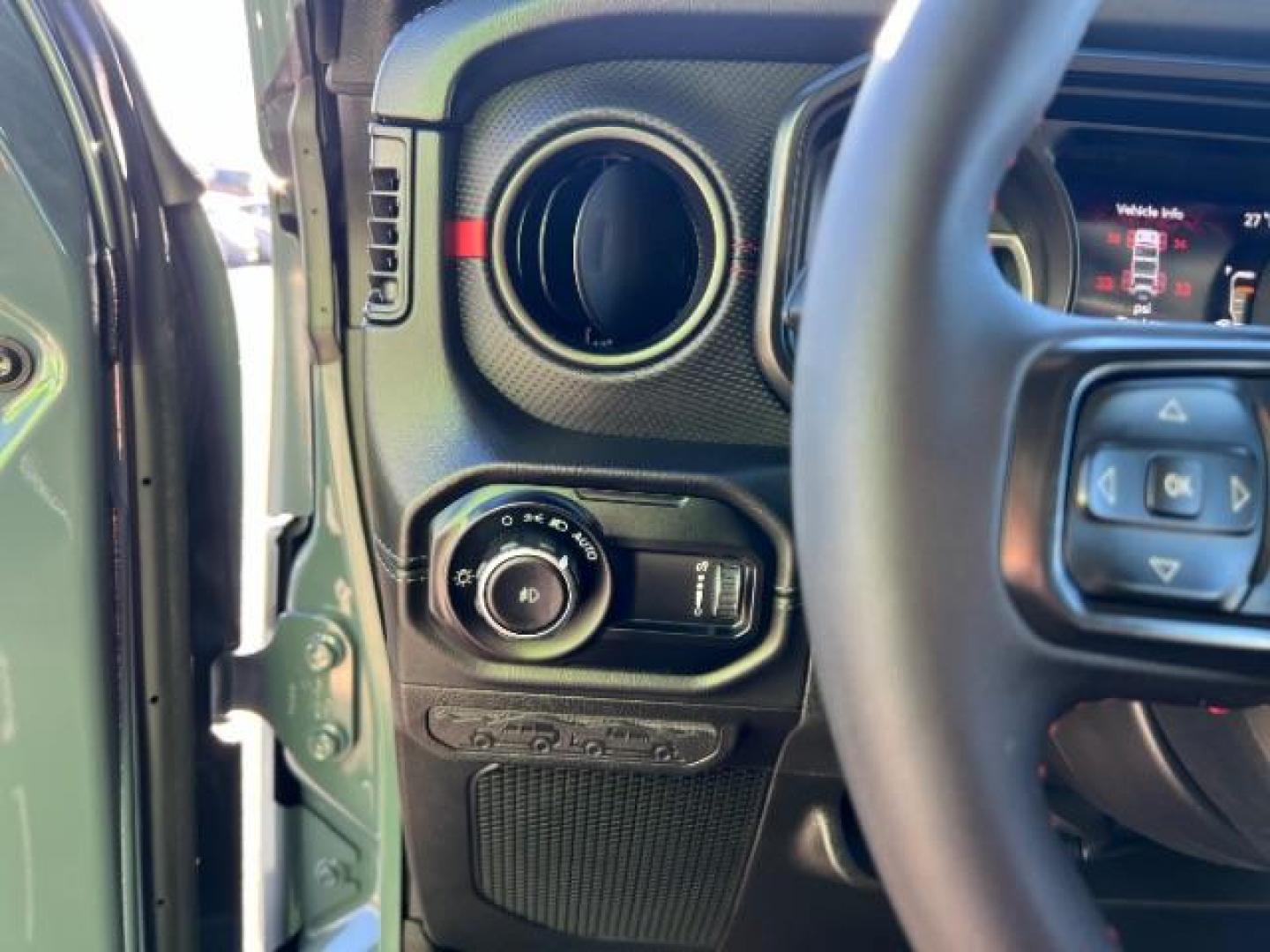 2024 Anvil Clear Coat /Black Jeep Wrangler Rubicon (1C4PJXCG6RW) with an 3.6L V6 DOHC 24V engine, 6-Speed Manual transmission, located at 1865 East Red Hills Pkwy, St. George, 84770, (435) 628-0023, 37.120850, -113.543640 - Beautiful near new, rare 2Dr RUBICON X, With flat tow hitch installed. Leather, heated seats, Loaded! Quick Order Package 24Y Rubicon X - Photo#17