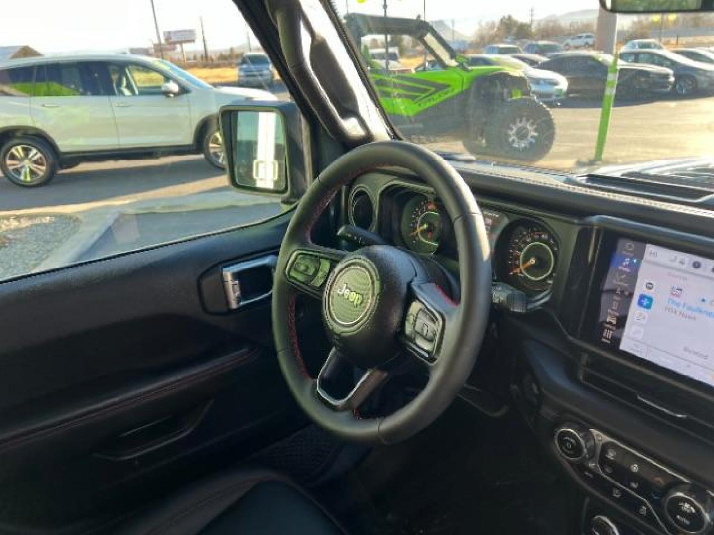 2024 Anvil Clear Coat /Black Jeep Wrangler Rubicon (1C4PJXCG6RW) with an 3.6L V6 DOHC 24V engine, 6-Speed Manual transmission, located at 1865 East Red Hills Pkwy, St. George, 84770, (435) 628-0023, 37.120850, -113.543640 - Beautiful near new, rare 2Dr RUBICON X, With flat tow hitch installed. Leather, heated seats, Loaded! Quick Order Package 24Y Rubicon X - Photo#23