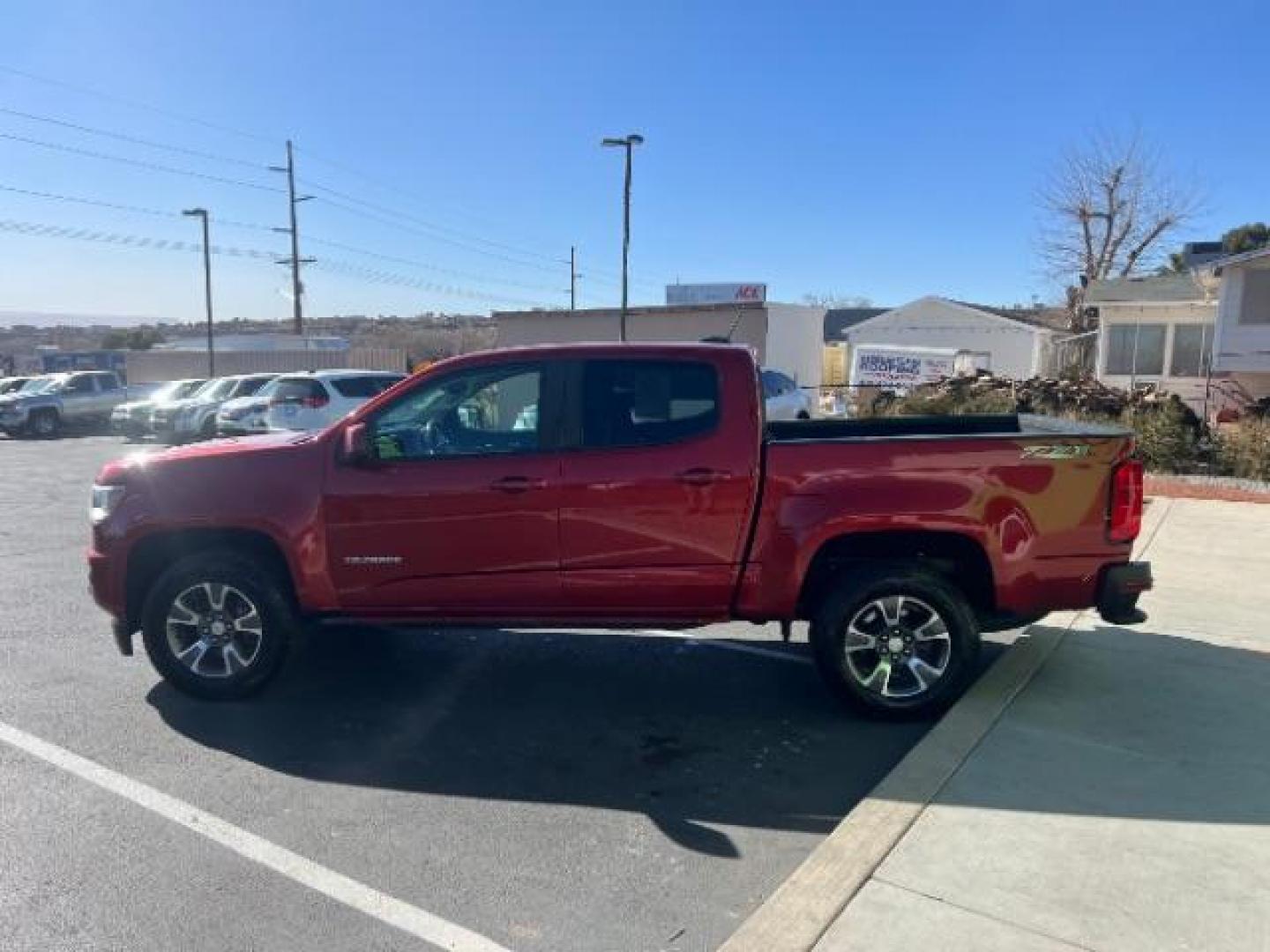 2016 Red Rock Metallic /Jet Black, leatherette/cloth Chevrolet Colorado Z71 Crew Cab 2WD Short Box (1GCGSDE36G1) with an 3.6L V6 DOHC 24V engine, 6-Speed Automatic transmission, located at 1865 East Red Hills Pkwy, St. George, 84770, (435) 628-0023, 37.120850, -113.543640 - We specialize in helping ALL people get the best financing available. No matter your credit score, good, bad or none we can get you an amazing rate. Had a bankruptcy, divorce, or repossessions? We give you the green light to get your credit back on the road. Low down and affordable payments that fit - Photo#3