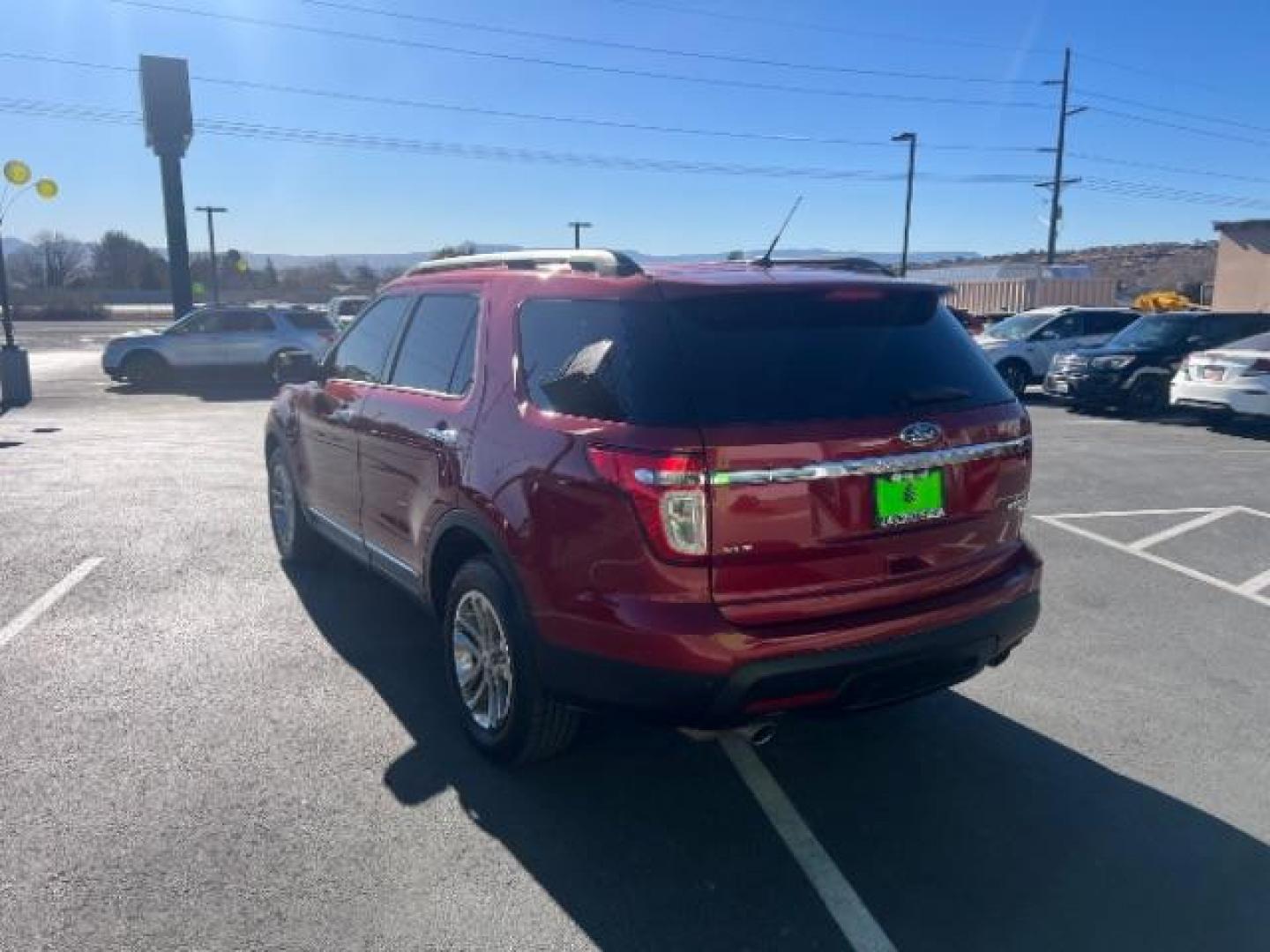 2014 Ruby Red Met Tinted CC /Charcoal Black Ford Explorer XLT FWD (1FM5K7D87EG) with an 3.5L V6 DOHC 24V engine, 6-Speed Automatic transmission, located at 940 North Main Street, Cedar City, UT, 84720, (435) 628-0023, 37.692936, -113.061897 - We specialize in helping ALL people get the best financing available. No matter your credit score, good, bad or none we can get you an amazing rate. Had a bankruptcy, divorce, or repossessions? We give you the green light to get your credit back on the road. Low down and affordable payments that fit - Photo#4