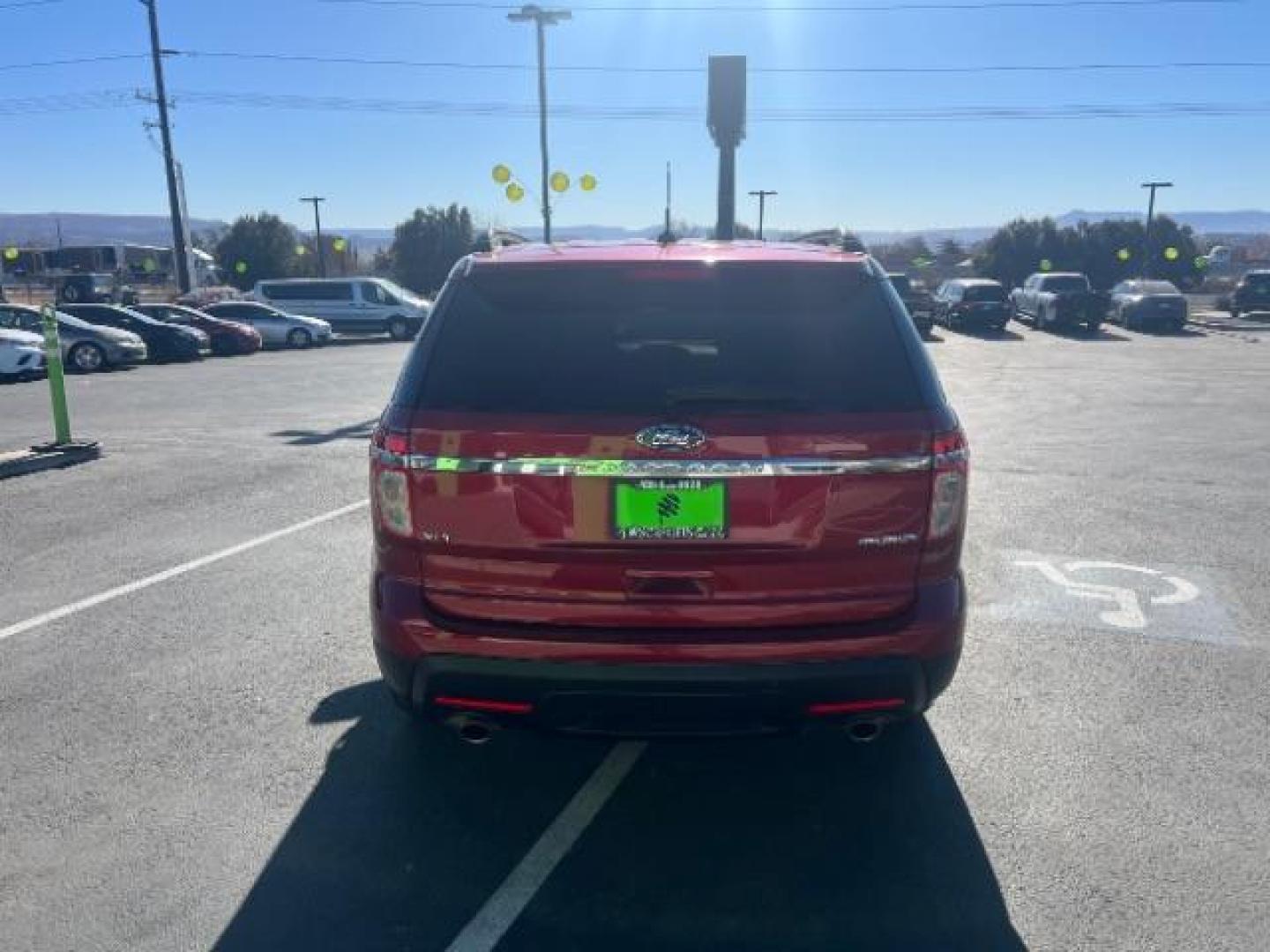 2014 Ruby Red Met Tinted CC /Charcoal Black Ford Explorer XLT FWD (1FM5K7D87EG) with an 3.5L V6 DOHC 24V engine, 6-Speed Automatic transmission, located at 940 North Main Street, Cedar City, UT, 84720, (435) 628-0023, 37.692936, -113.061897 - We specialize in helping ALL people get the best financing available. No matter your credit score, good, bad or none we can get you an amazing rate. Had a bankruptcy, divorce, or repossessions? We give you the green light to get your credit back on the road. Low down and affordable payments that fit - Photo#5