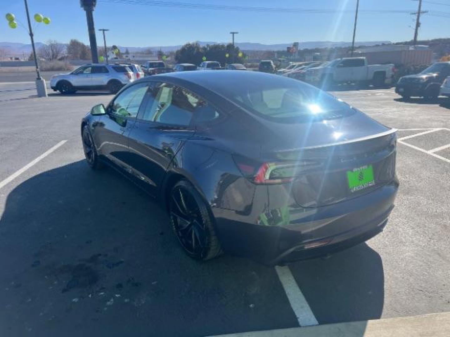 2024 Stealth Gray /Black and White Tesla Model 3 Plaid (5YJ3E1ET4RF) with an ELECTRIC engine, 1-Speed Automatic transmission, located at 1865 East Red Hills Pkwy, St. George, 84770, (435) 628-0023, 37.120850, -113.543640 - Experience the exhilarating performance of the near-new, redesigned 2024 Tesla Model 3 Performance. This high-performance sedan boasts 510 horsepower, accelerating from 0 to 60 mph in just 2.9 seconds, with a top speed of 163 mph. Equipped with adaptive suspension and track mode, it offers a dynamic - Photo#6