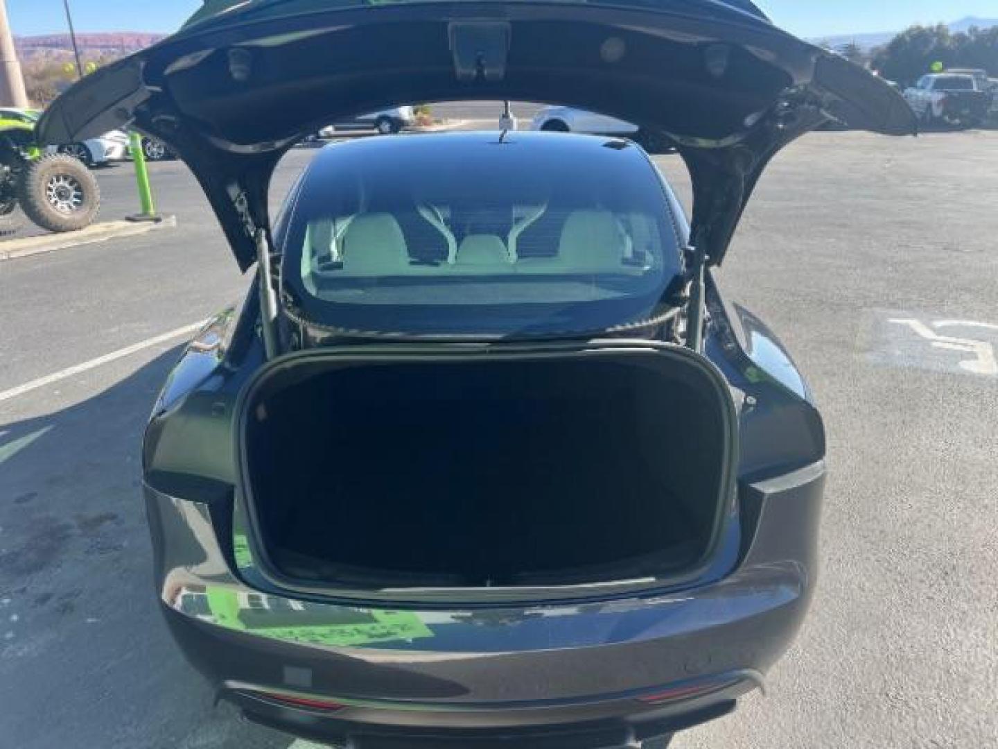 2024 Stealth Gray /Black and White Tesla Model 3 Plaid (5YJ3E1ET4RF) with an ELECTRIC engine, 1-Speed Automatic transmission, located at 1865 East Red Hills Pkwy, St. George, 84770, (435) 628-0023, 37.120850, -113.543640 - Experience the exhilarating performance of the near-new, redesigned 2024 Tesla Model 3 Performance. This high-performance sedan boasts 510 horsepower, accelerating from 0 to 60 mph in just 2.9 seconds, with a top speed of 163 mph. Equipped with adaptive suspension and track mode, it offers a dynamic - Photo#25