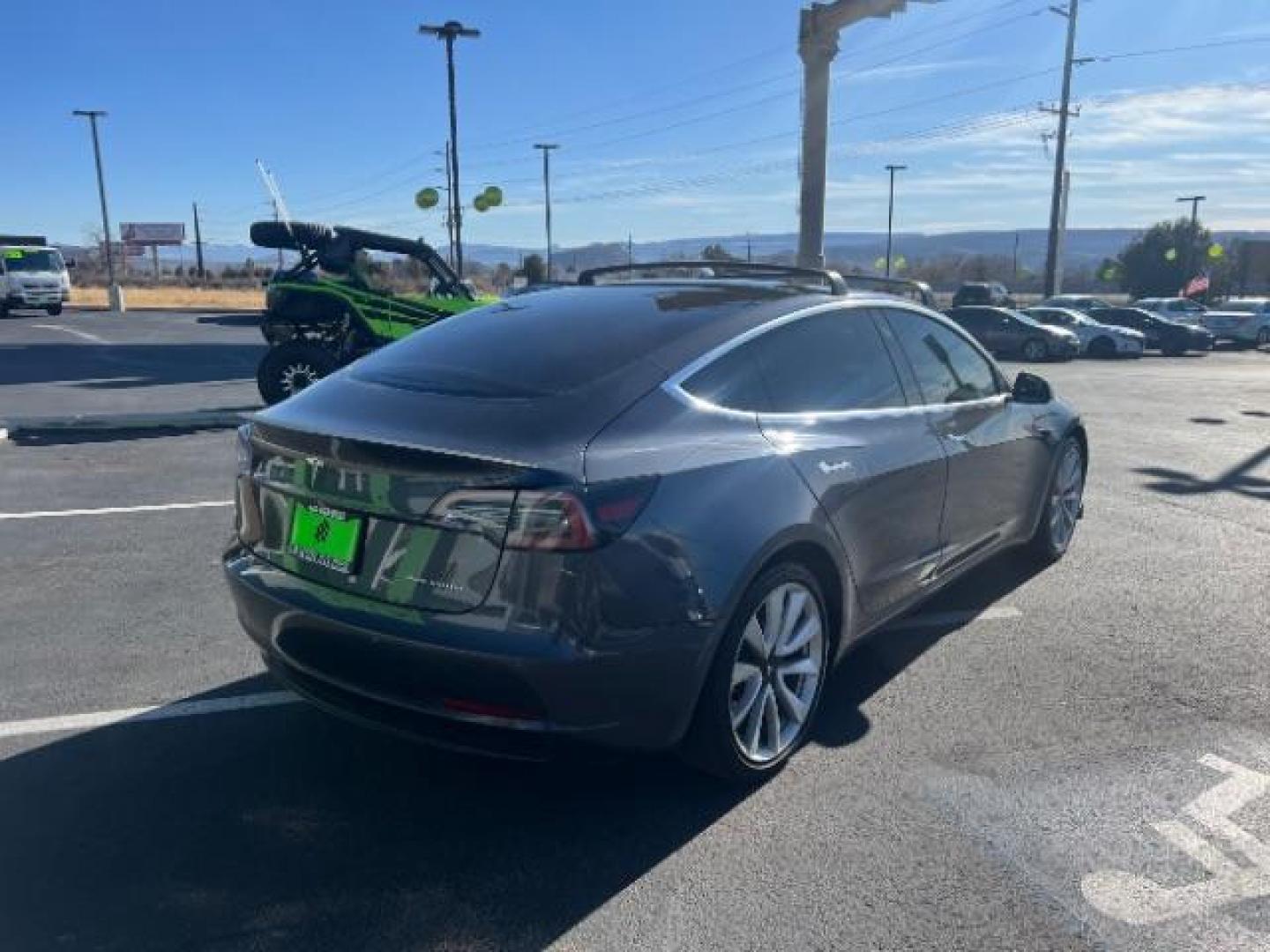 2018 Gray /Black Tesla Model 3 Long Range (5YJ3E1EB8JF) with an Electric engine, 1 Speed-Automatic transmission, located at 1865 East Red Hills Pkwy, St. George, 84770, (435) 628-0023, 37.120850, -113.543640 - ****Price includes $4k IRS EV REBATE**** We are setup with IRS to file the rebate directly and take credit off the price of car. Check with IRS EV website to be sure you qualify. Trump has threatened to end rebate so ACT FAST! Long Range AWD in excellent condition. Upgraded computer ready for Full - Photo#8