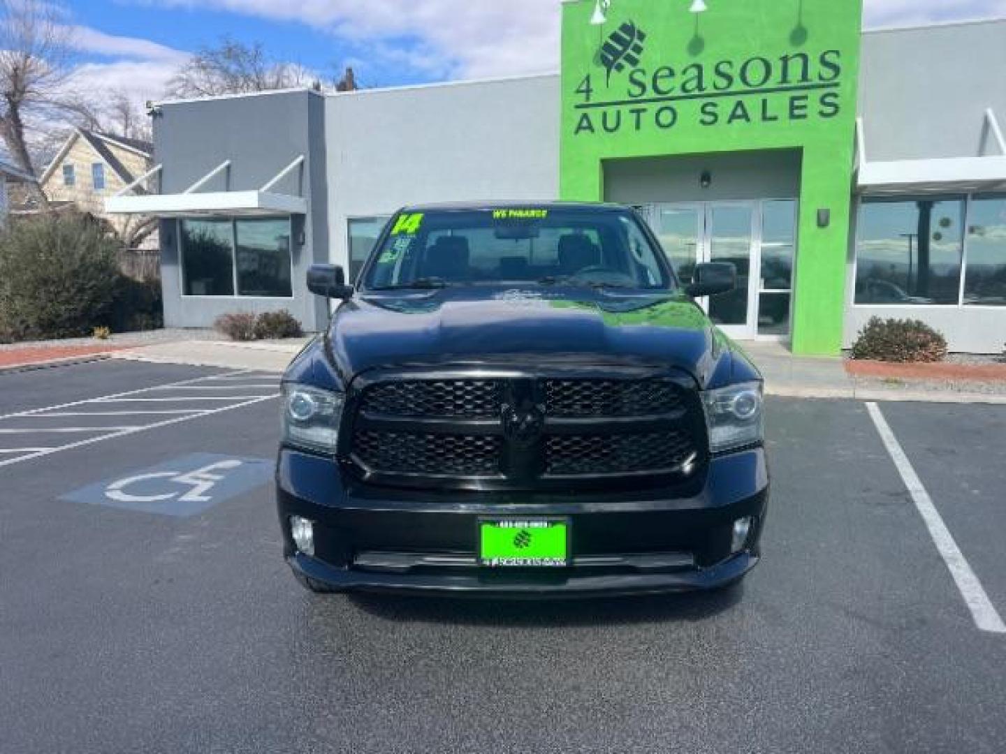 2014 Black Clearcoat /Diesel Gray/Black RAM 1500 Tradesman Quad Cab 4WD (1C6RR7FT3ES) with an 5.7L V8 OHV 16V engine, 8-Speed Automatic transmission, located at 1865 East Red Hills Pkwy, St. George, 84770, (435) 628-0023, 37.120850, -113.543640 - We specialize in helping ALL people get the best financing available. No matter your credit score, good, bad or none we can get you an amazing rate. Had a bankruptcy, divorce, or repossessions? We give you the green light to get your credit back on the road. Low down and affordable payments that fit - Photo#1