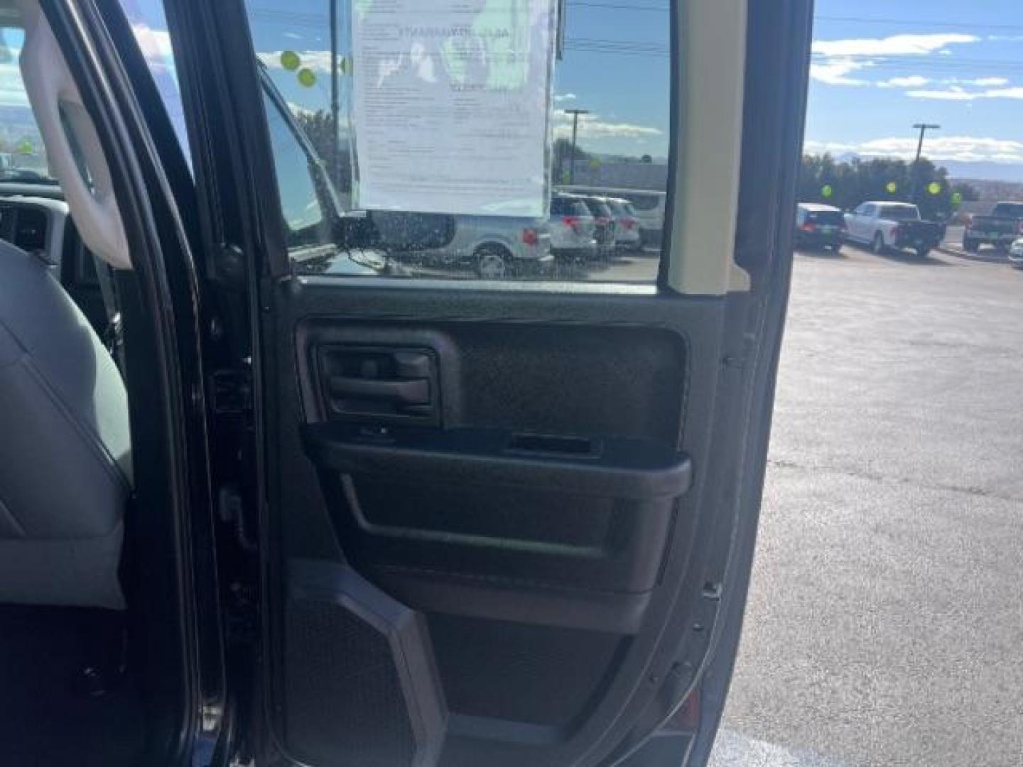 2014 Black Clearcoat /Diesel Gray/Black RAM 1500 Tradesman Quad Cab 4WD (1C6RR7FT3ES) with an 5.7L V8 OHV 16V engine, 8-Speed Automatic transmission, located at 1865 East Red Hills Pkwy, St. George, 84770, (435) 628-0023, 37.120850, -113.543640 - We specialize in helping ALL people get the best financing available. No matter your credit score, good, bad or none we can get you an amazing rate. Had a bankruptcy, divorce, or repossessions? We give you the green light to get your credit back on the road. Low down and affordable payments that fit - Photo#24