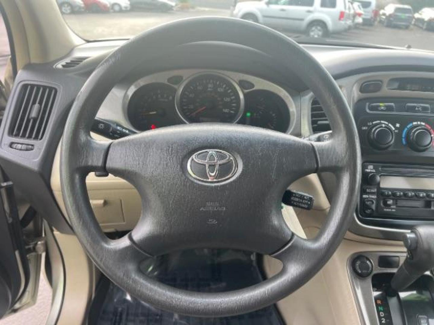 2003 Vintage Gold Metallic /Ivory Cloth Interior Trim Toyota Highlander V6 2WD (JTEGF21A830) with an 3.0L V6 DOHC 24V engine, 4-Speed Automatic transmission, located at 1865 East Red Hills Pkwy, St. George, 84770, (435) 628-0023, 37.120850, -113.543640 - We specialize in helping ALL people get the best financing available. No matter your credit score, good, bad or none we can get you an amazing rate. Had a bankruptcy, divorce, or repossessions? We give you the green light to get your credit back on the road. Low down and affordable payments that fit - Photo#16