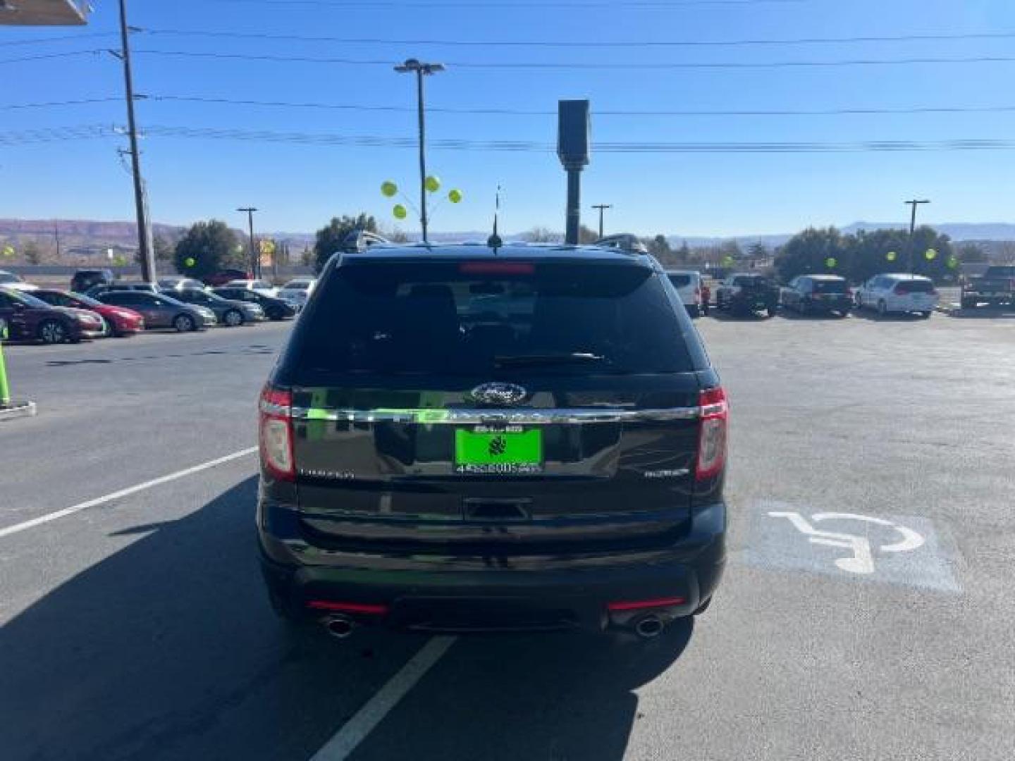 2013 Tuxedo Black Metallic /Charcoal Black Perforated Leather Interior Ford Explorer Limited FWD (1FM5K7F89DG) with an 3.5L V6 DOHC 24V engine, 6-Speed Automatic transmission, located at 1865 East Red Hills Pkwy, St. George, 84770, (435) 628-0023, 37.120850, -113.543640 - Photo#5