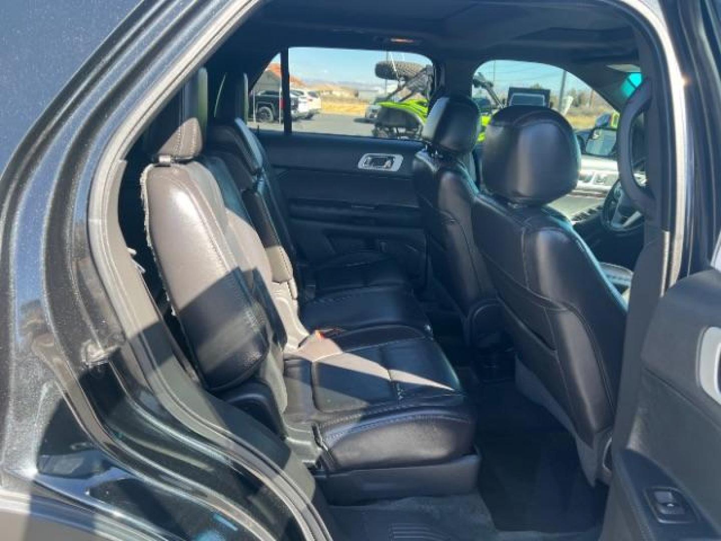 2013 Tuxedo Black Metallic /Charcoal Black Perforated Leather Interior Ford Explorer Limited FWD (1FM5K7F89DG) with an 3.5L V6 DOHC 24V engine, 6-Speed Automatic transmission, located at 1865 East Red Hills Pkwy, St. George, 84770, (435) 628-0023, 37.120850, -113.543640 - Photo#31