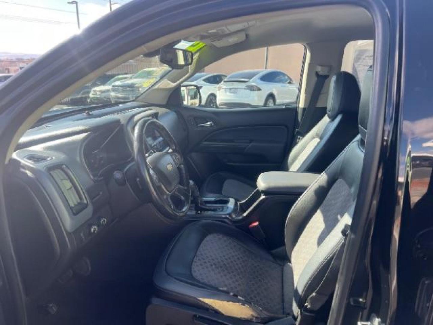 2016 Black /Black Leather Interior Chevrolet Colorado Z71 Crew Cab 4WD Long Box (1GCGTDE39G1) with an 3.6L V6 DOHC 24V GAS engine, 6-Speed Automatic transmission, located at 1865 East Red Hills Pkwy, St. George, 84770, (435) 628-0023, 37.120850, -113.543640 - We specialize in helping ALL people get the best financing available. No matter your credit score, good, bad or none we can get you an amazing rate. Had a bankruptcy, divorce, or repossessions? We give you the green light to get your credit back on the road. Low down and affordable payments that fit - Photo#14