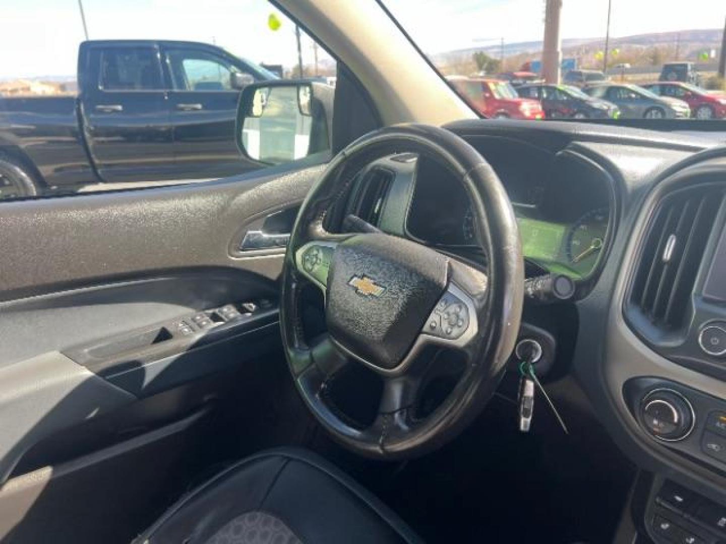 2016 Black /Black Leather Interior Chevrolet Colorado Z71 Crew Cab 4WD Long Box (1GCGTDE39G1) with an 3.6L V6 DOHC 24V GAS engine, 6-Speed Automatic transmission, located at 1865 East Red Hills Pkwy, St. George, 84770, (435) 628-0023, 37.120850, -113.543640 - We specialize in helping ALL people get the best financing available. No matter your credit score, good, bad or none we can get you an amazing rate. Had a bankruptcy, divorce, or repossessions? We give you the green light to get your credit back on the road. Low down and affordable payments that fit - Photo#30