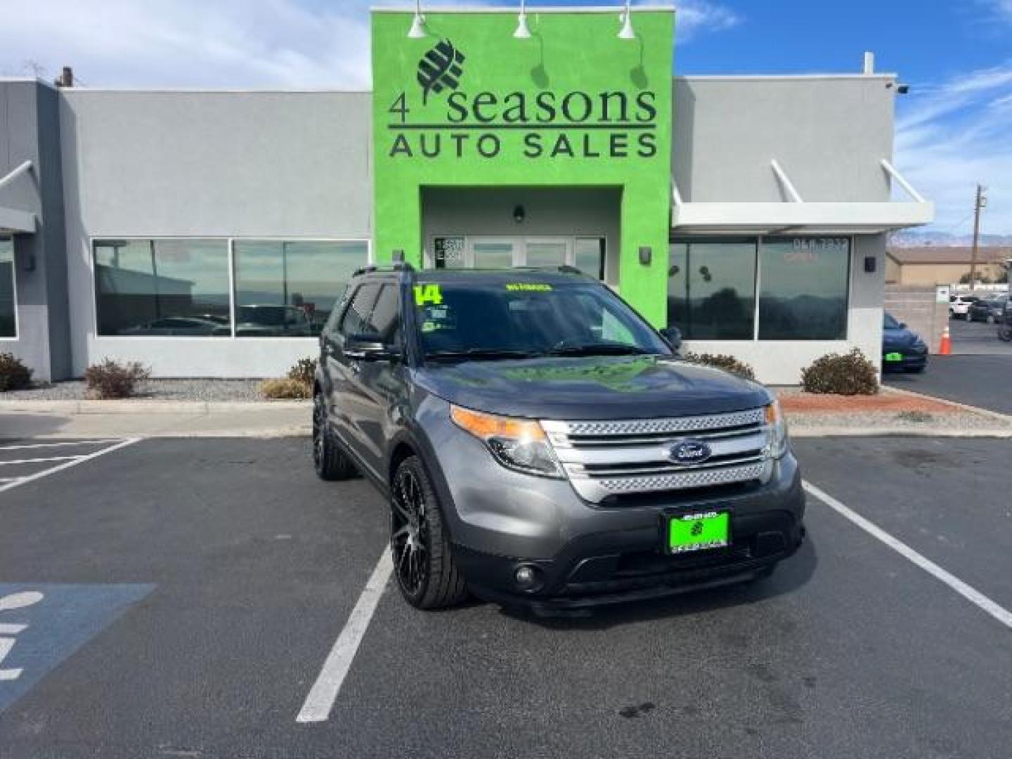 2014 Gray /Black Leather Interior Ford Explorer S (1FM5K7D82EG) with an 3.5L V6 DOHC 24V engine, 6-Speed Automatic transmission, located at 940 North Main Street, Cedar City, UT, 84720, (435) 628-0023, 37.692936, -113.061897 - We specialize in helping ALL people get the best financing available. No matter your credit score, good, bad or none we can get you an amazing rate. Had a bankruptcy, divorce, or repossessions? We give you the green light to get your credit back on the road. Low down and affordable payments that fit - Photo#0