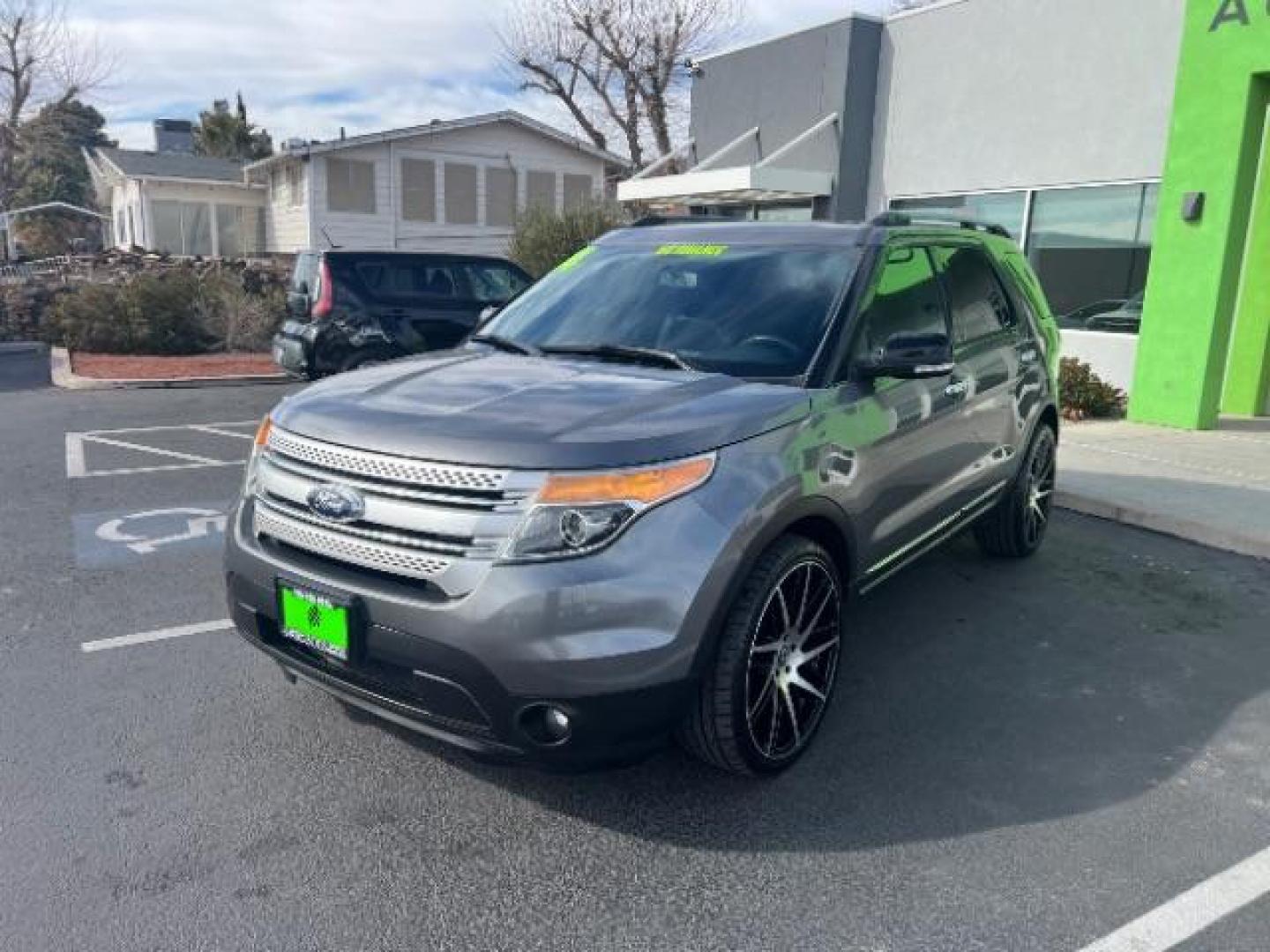 2014 Gray /Black Leather Interior Ford Explorer S (1FM5K7D82EG) with an 3.5L V6 DOHC 24V engine, 6-Speed Automatic transmission, located at 940 North Main Street, Cedar City, UT, 84720, (435) 628-0023, 37.692936, -113.061897 - We specialize in helping ALL people get the best financing available. No matter your credit score, good, bad or none we can get you an amazing rate. Had a bankruptcy, divorce, or repossessions? We give you the green light to get your credit back on the road. Low down and affordable payments that fit - Photo#2