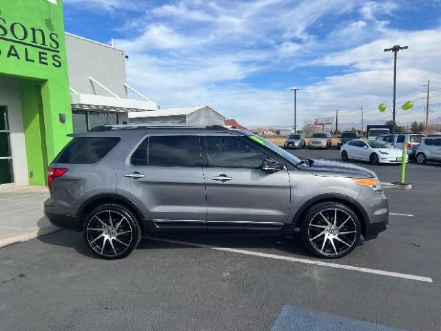 2014 Gray /Black Leather Interior Ford Explorer S (1FM5K7D82EG) with an 3.5L V6 DOHC 24V engine, 6-Speed Automatic transmission, located at 940 North Main Street, Cedar City, UT, 84720, (435) 628-0023, 37.692936, -113.061897 - We specialize in helping ALL people get the best financing available. No matter your credit score, good, bad or none we can get you an amazing rate. Had a bankruptcy, divorce, or repossessions? We give you the green light to get your credit back on the road. Low down and affordable payments that fit - Photo#7