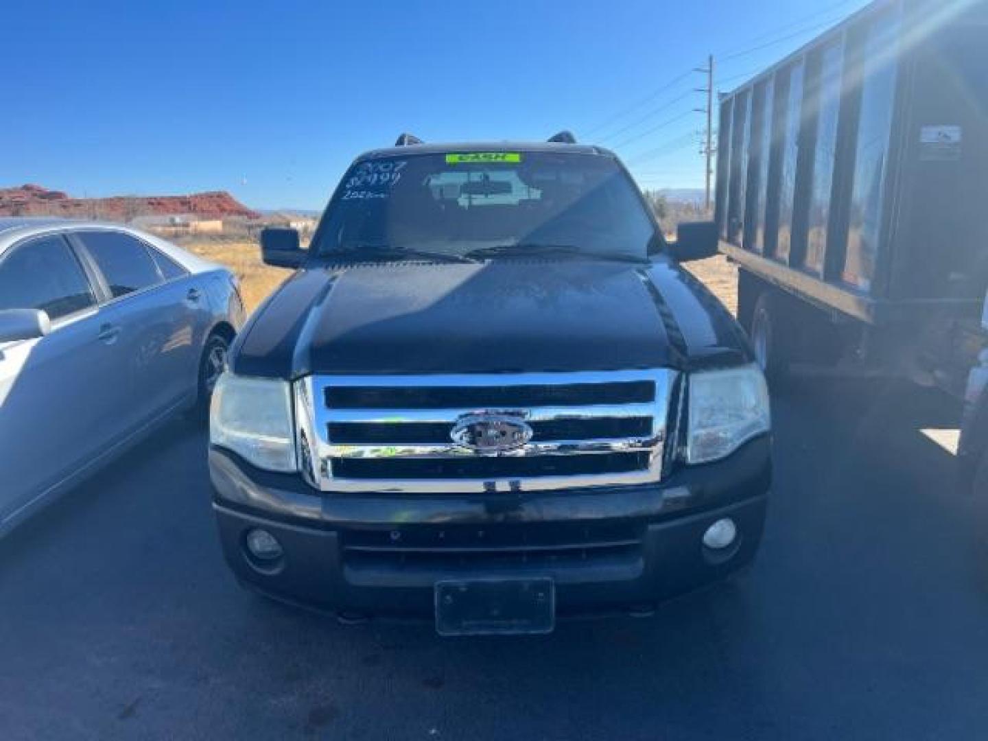 2007 Black /Stone Cloth Interior Ford Expedition XLT 4WD (1FMFU16517L) with an 5.4L V8 SOHC 16V engine, 6-Speed Automatic transmission, located at 1865 East Red Hills Pkwy, St. George, 84770, (435) 628-0023, 37.120850, -113.543640 - This vehicle is a Mechanic Special. This means it will need some love. Runs a drives fine but has body damage, leaks or other mechanical issues. It did NOT pass our 50 point inspection. Get a great deal on a less than perfect car. These cars do NOT qualify for our in house financing. Cash and carry, - Photo#1