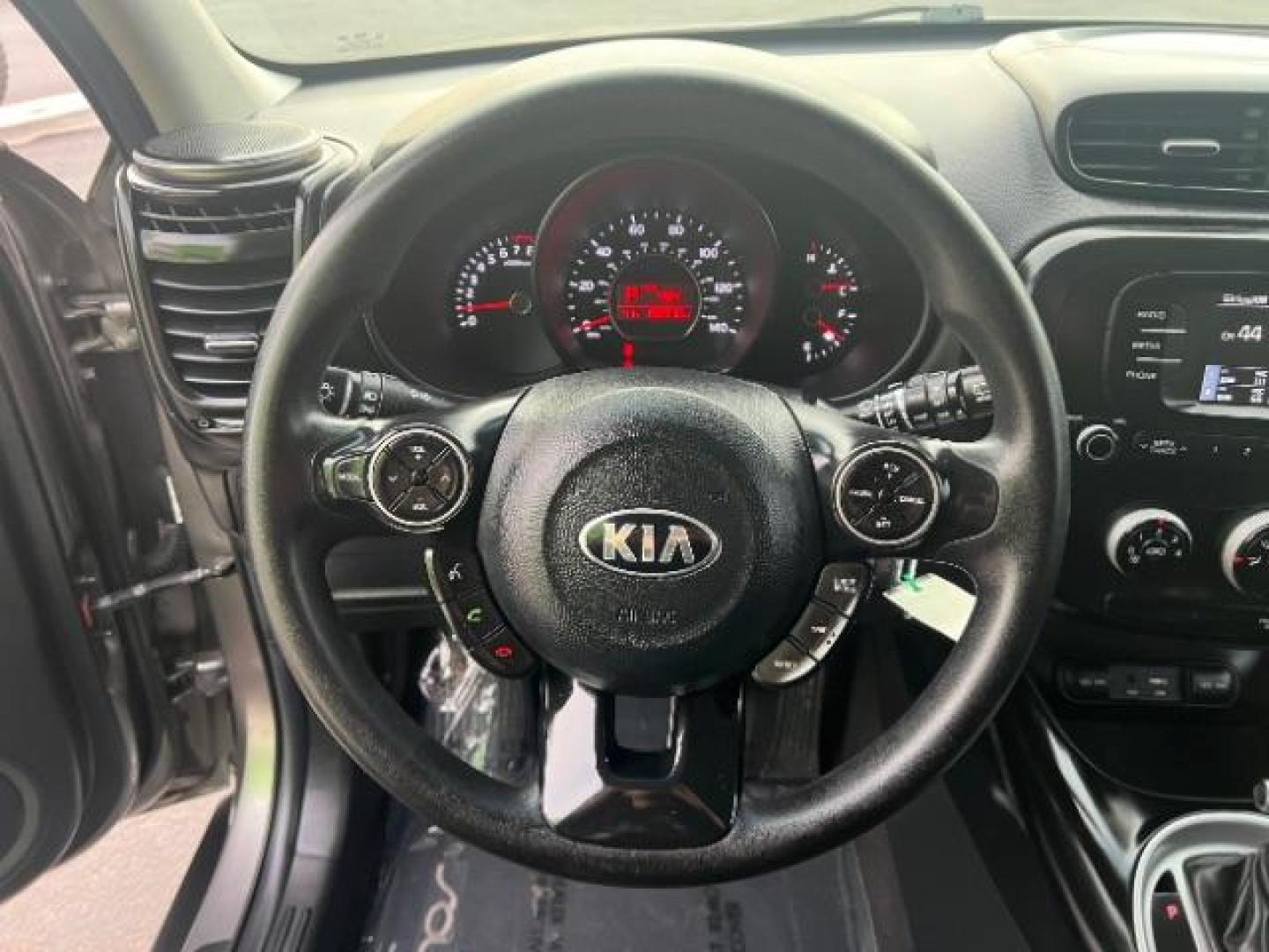 2018 Gray /Black Leather Interior Kia Soul Base 6M (KNDJN2A24J7) with an 1.6L L4 DOHC 16V engine, 6-Speed Automatic transmission, located at 940 North Main Street, Cedar City, UT, 84720, (435) 628-0023, 37.692936, -113.061897 - We specialize in helping ALL people get the best financing available. No matter your credit score, good, bad or none we can get you an amazing rate. Had a bankruptcy, divorce, or repossessions? We give you the green light to get your credit back on the road. Low down and affordable payments that fit - Photo#16